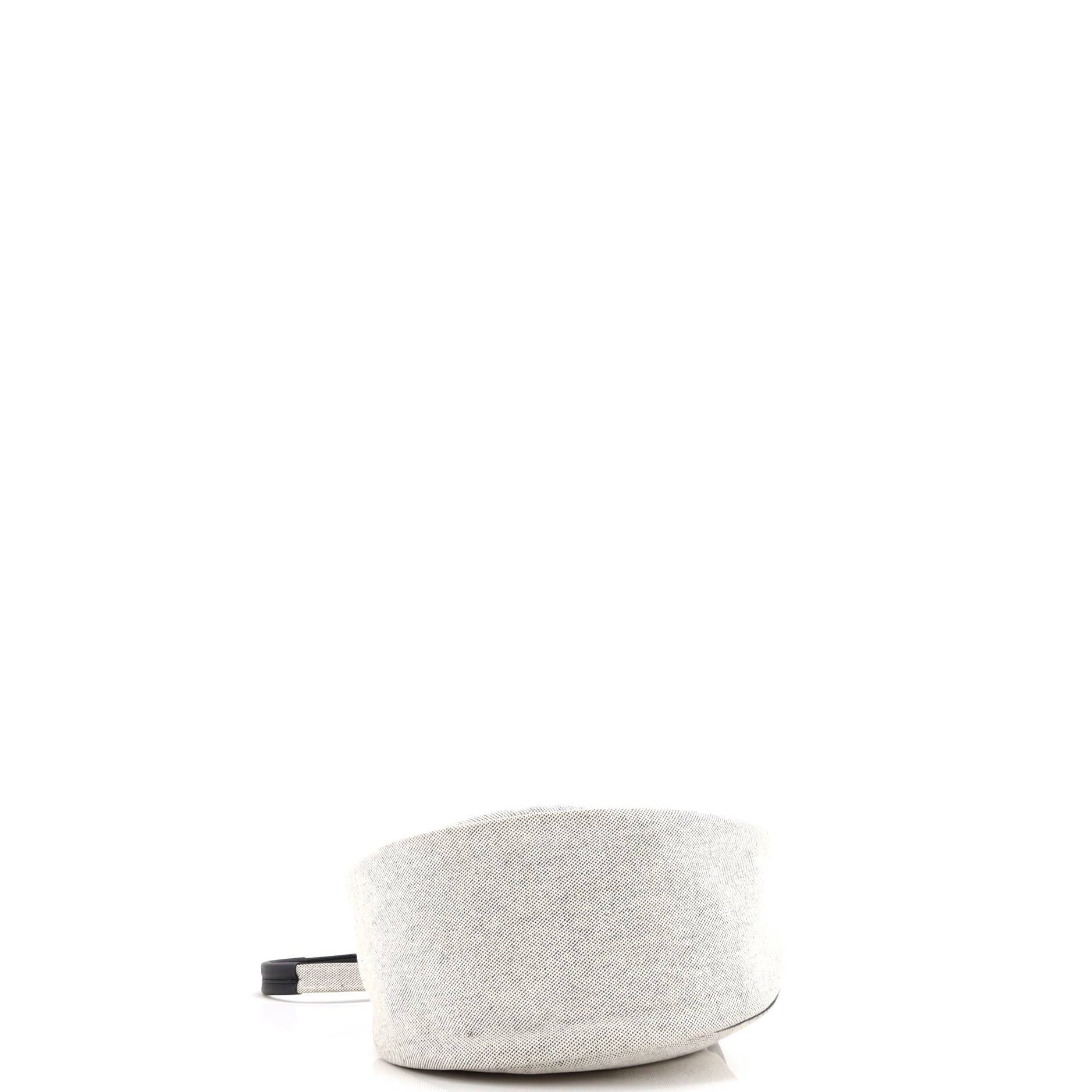 Hermes Sac Luco Bag Canvas with Leather