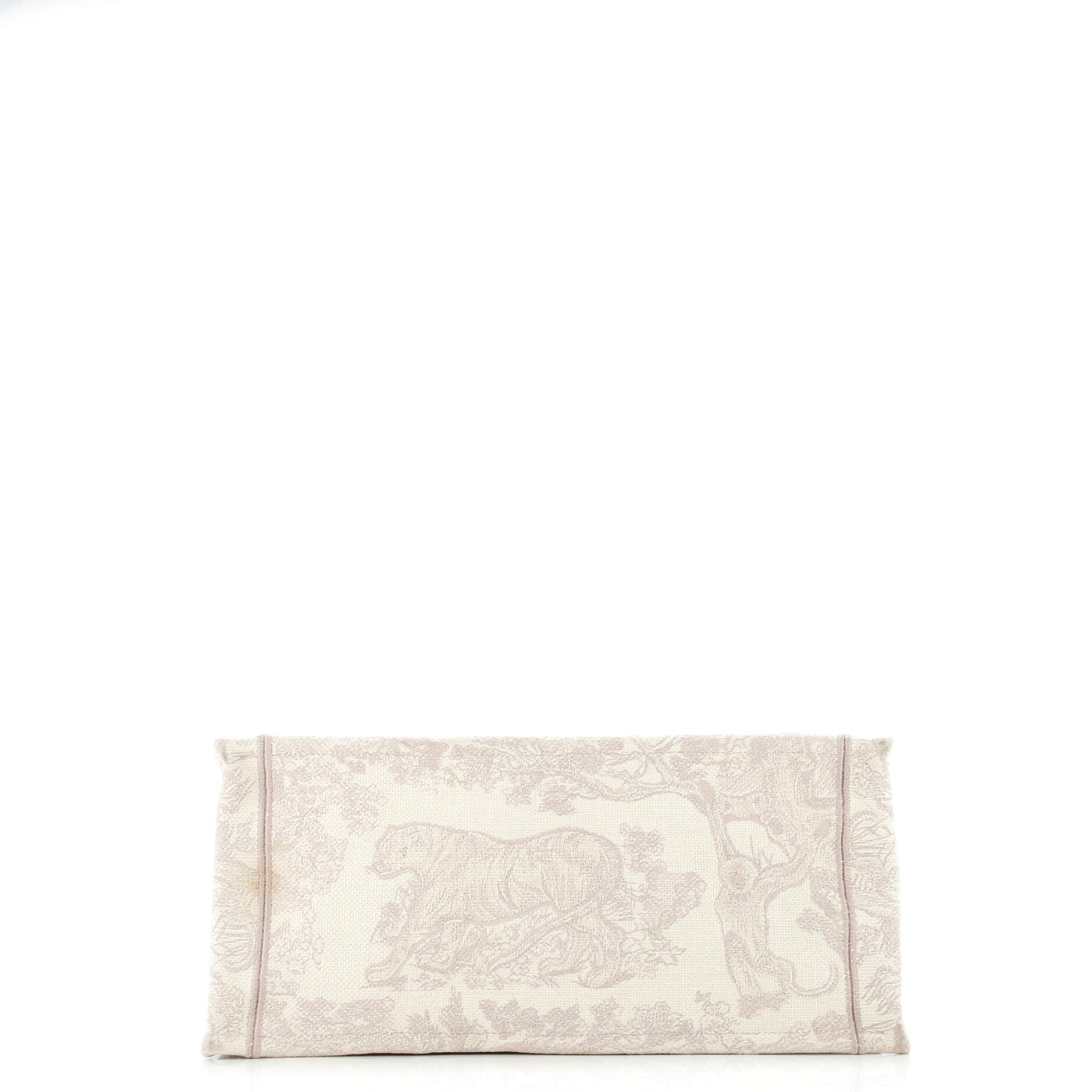 Christian Dior Book Tote Embroidered Canvas Medium