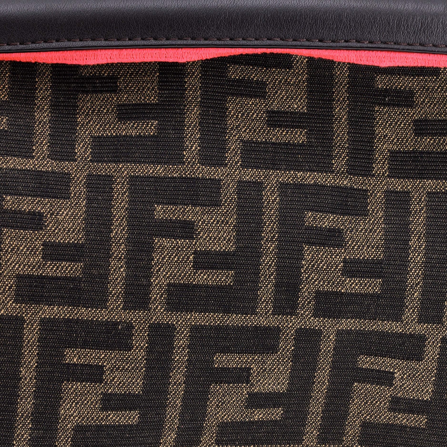 Fendi Baguette NM Bag Zucca Canvas Large