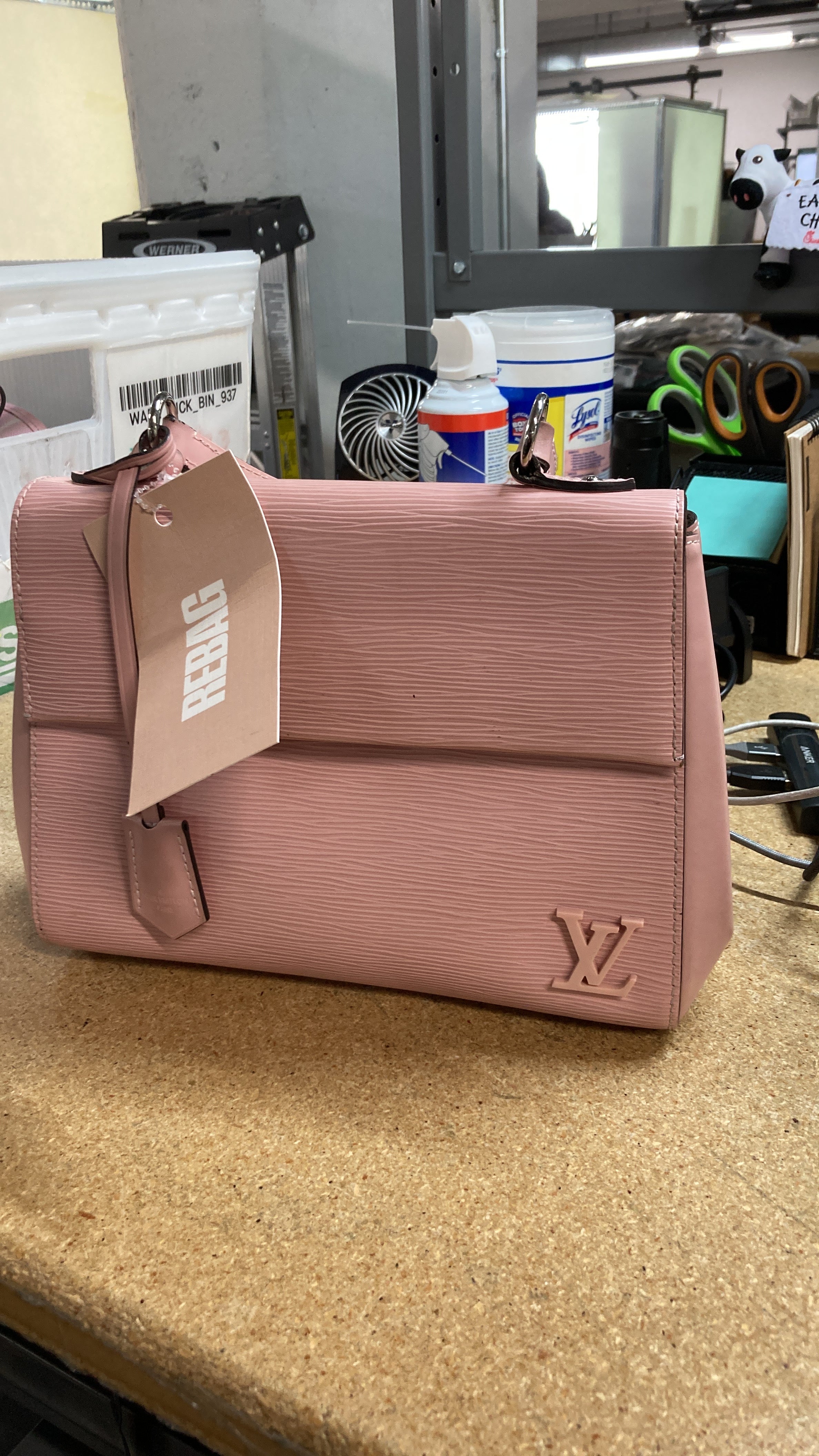 Louis Vuitton Cluny Top Handle Bag Epi Leather BB