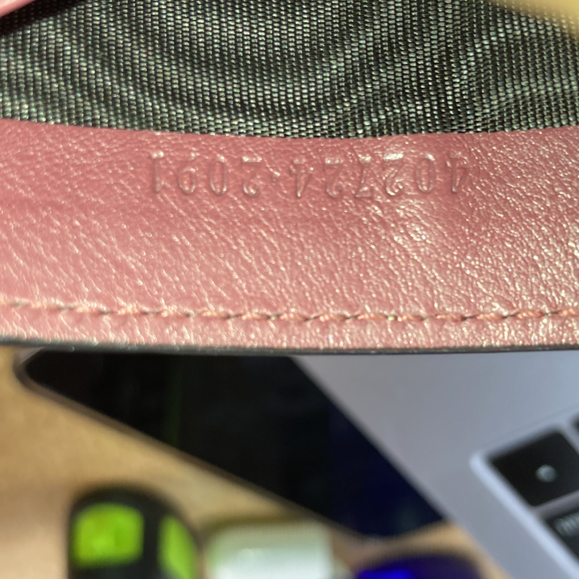 Gucci Chain Wallet Blooms Print GG Coated Canvas