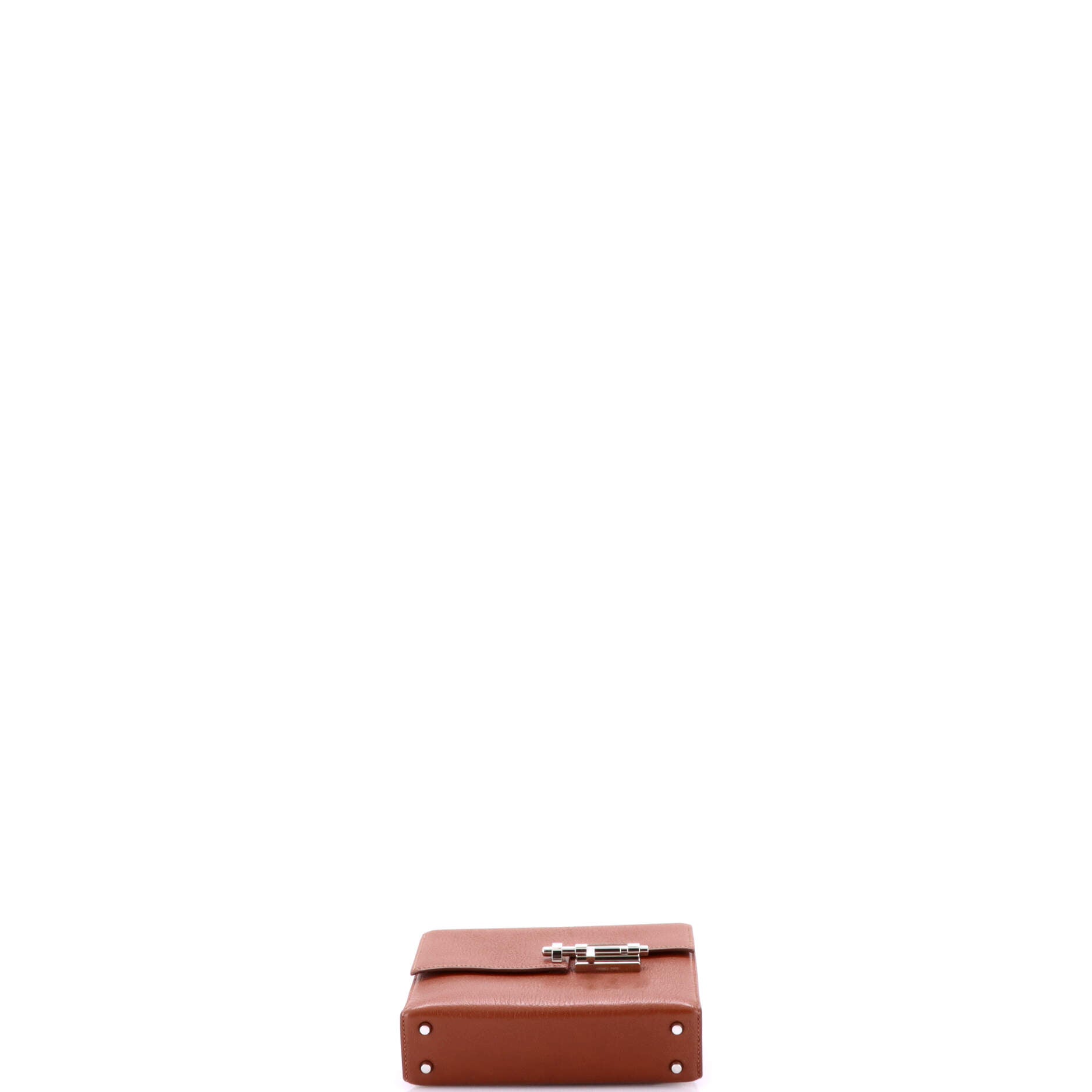 Hermes Verrou Bag Chevre Mysore and Canvas Mini