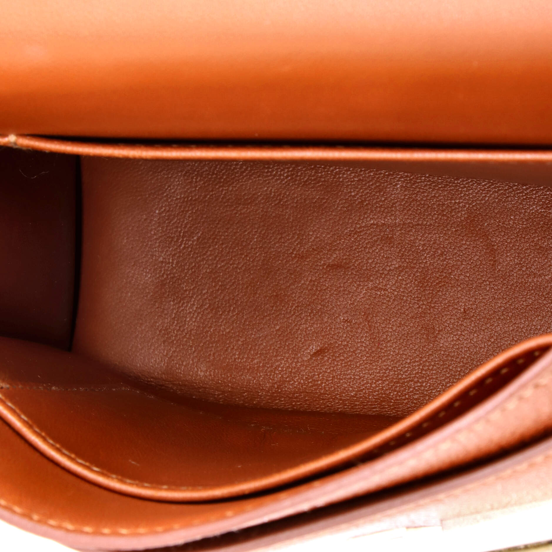 Hermes Verrou Bag Chevre Mysore and Canvas Mini