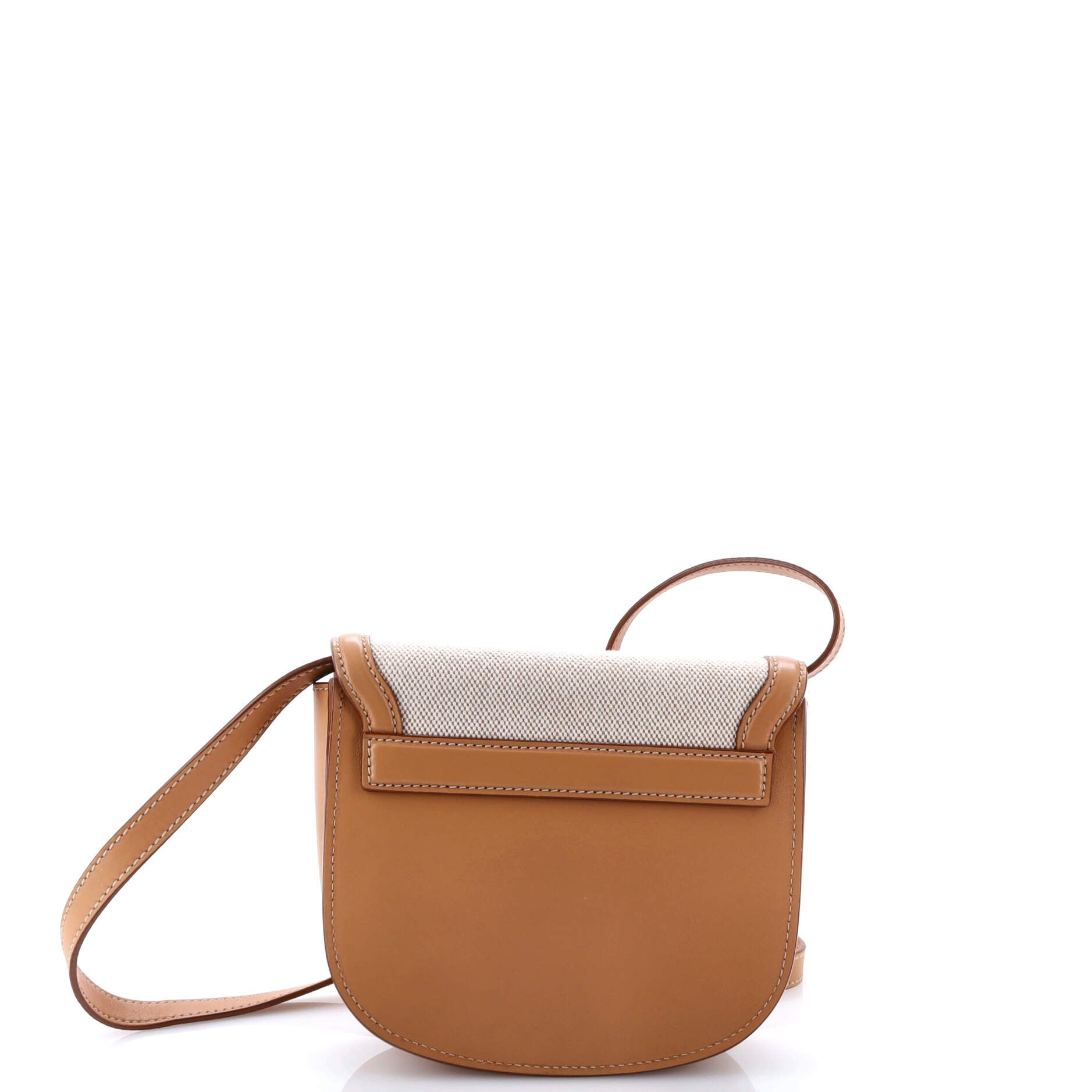 Saint Laurent Kaia Shoulder Bag Canvas and Leather Small