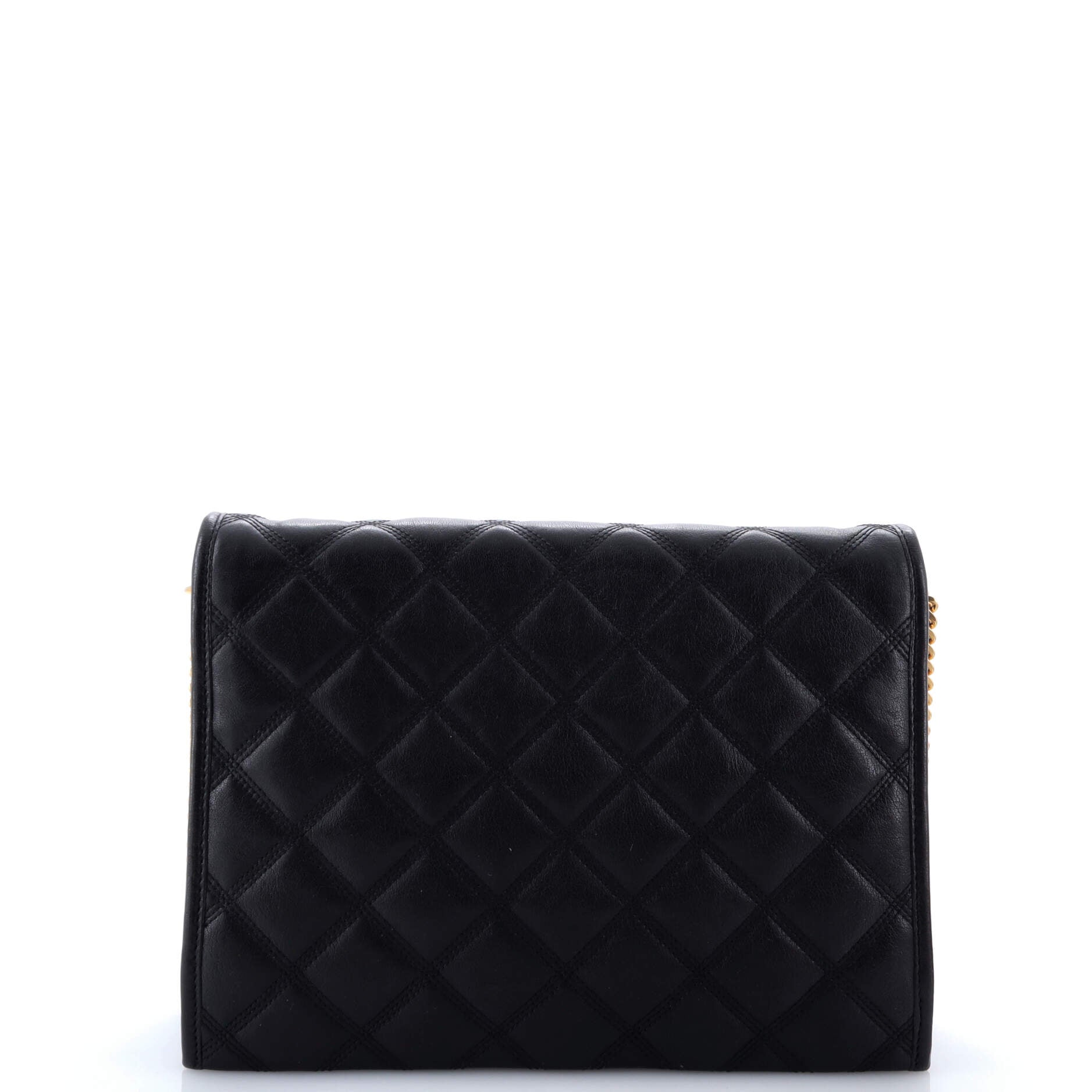 Saint Laurent Becky Shoulder Bag Quilted Leather Small