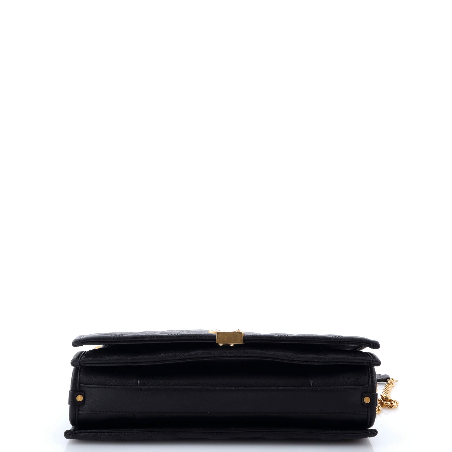 Saint Laurent Becky Shoulder Bag Quilted Leather Small