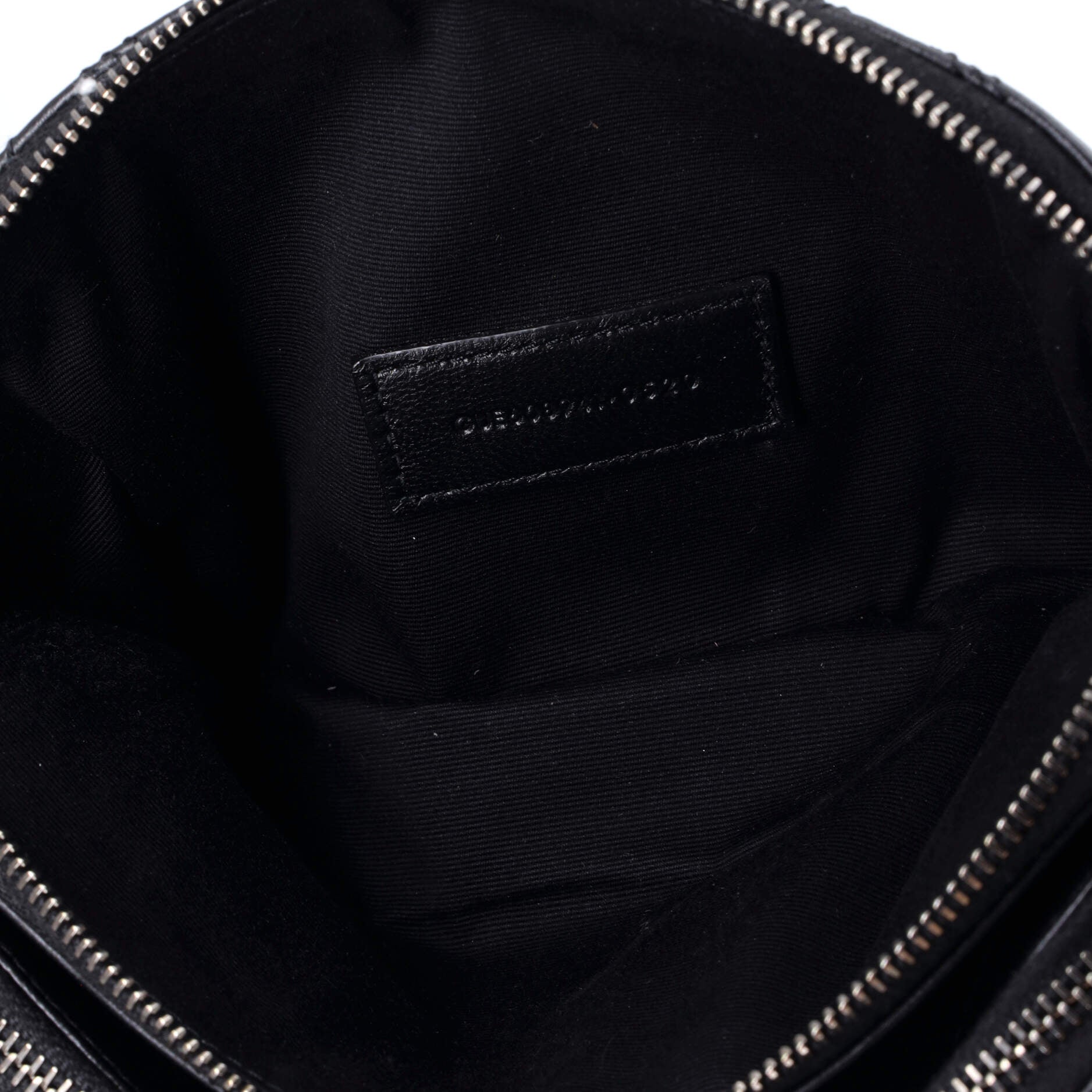 Saint Laurent Becky Double Zip Crossbody Bag Quilted Leather Mini