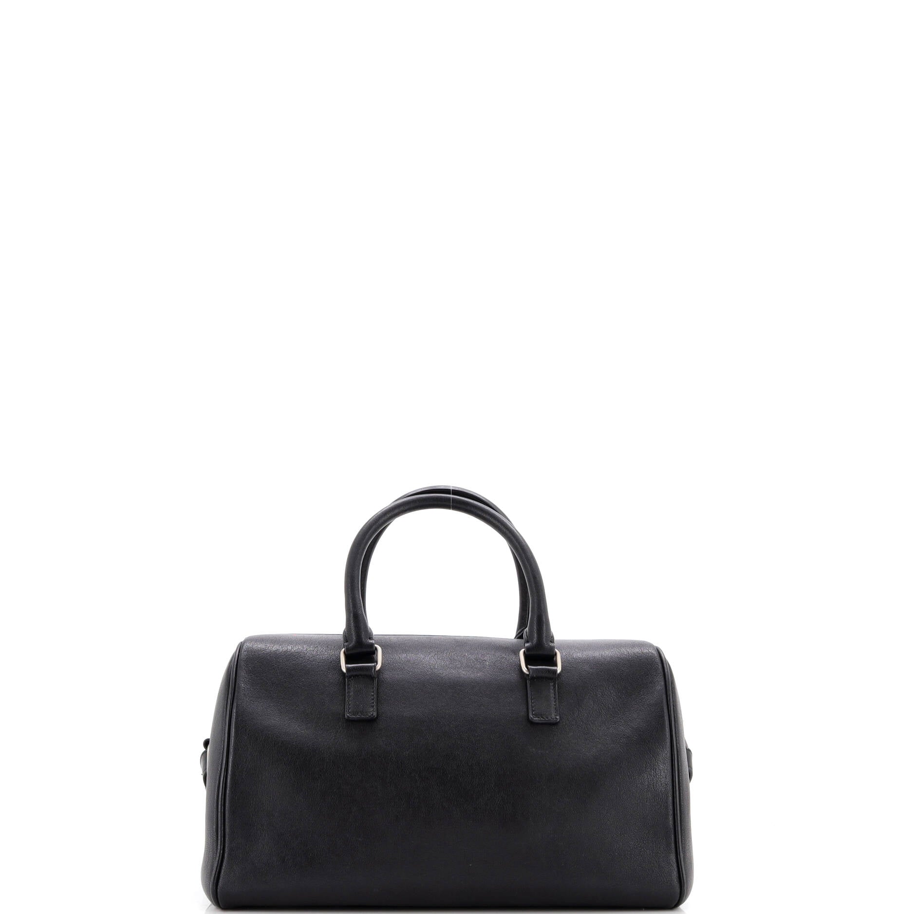 Saint Laurent Classic Duffle Fringe Bag Leather Medium
