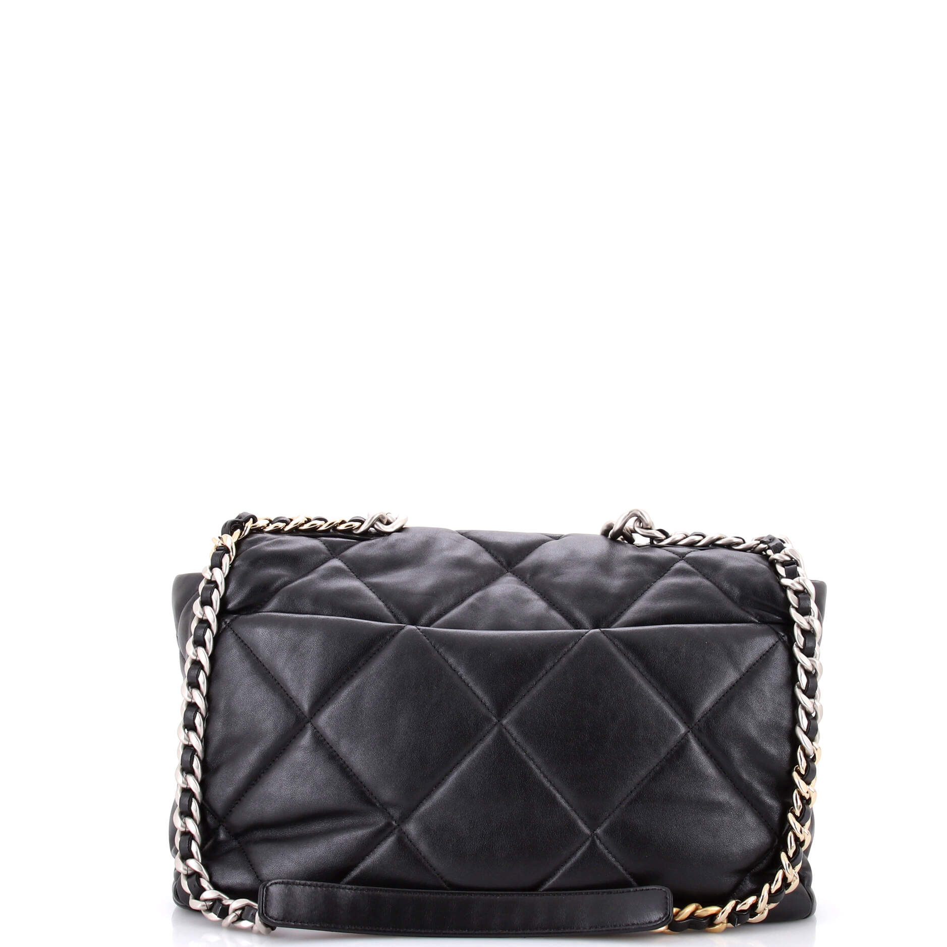 Chanel 19 Flap Bag Quilted Leather Maxi