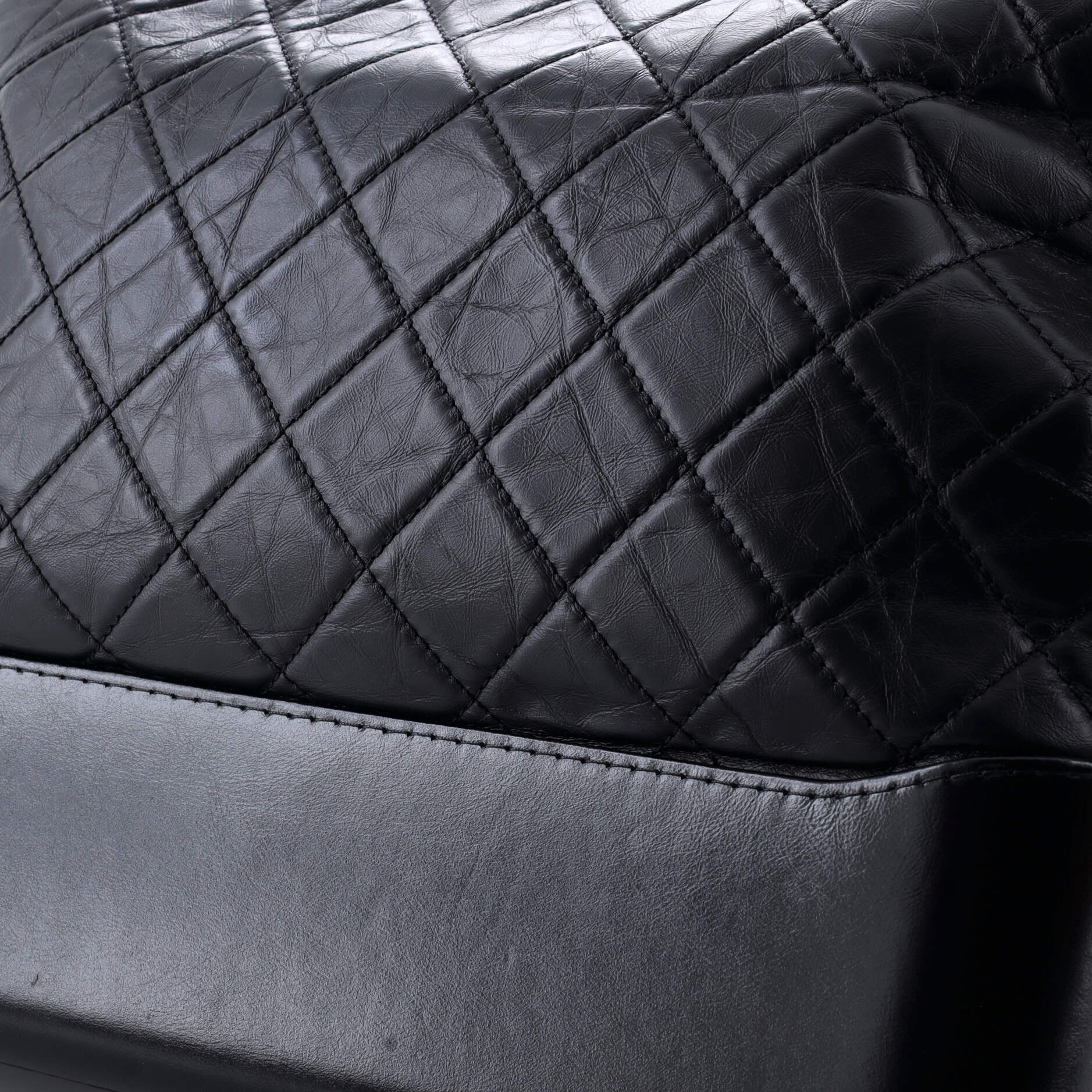 Chanel Gabrielle Hobo Quilted Aged Calfskin Large