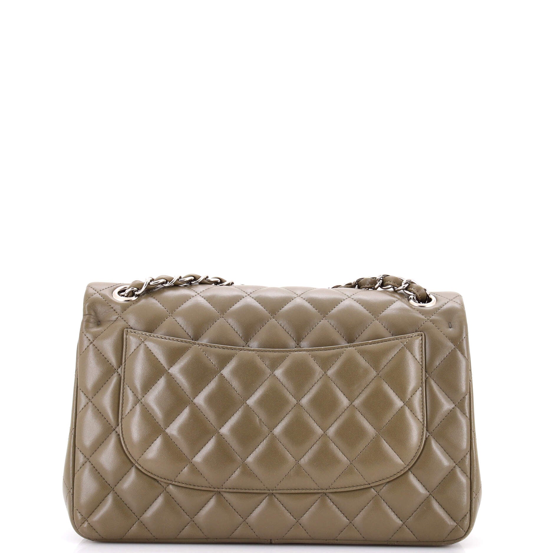 Chanel Classic Double Flap Bag Quilted Lambskin Jumbo
