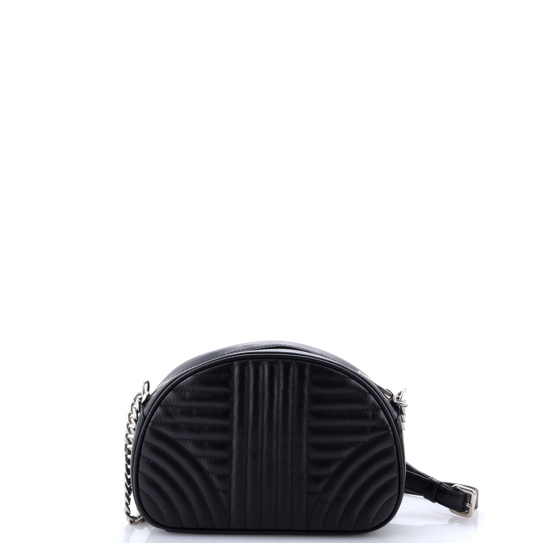 Prada Dome Crossbody Bag Diagramme Quilted Leather Small