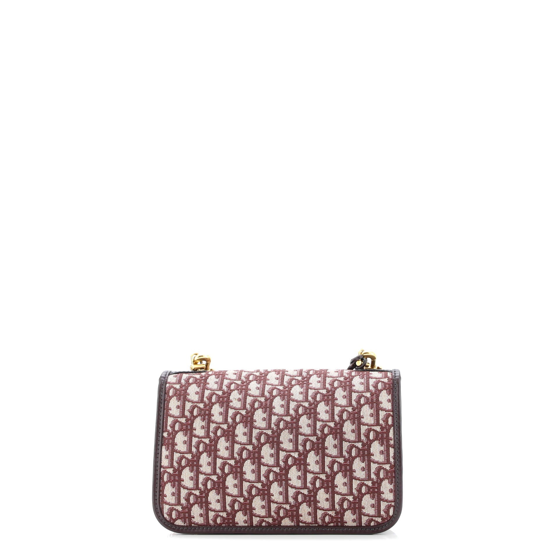 Christian Dior Dioraddict Flap Bag with Strap Oblique Canvas Medium