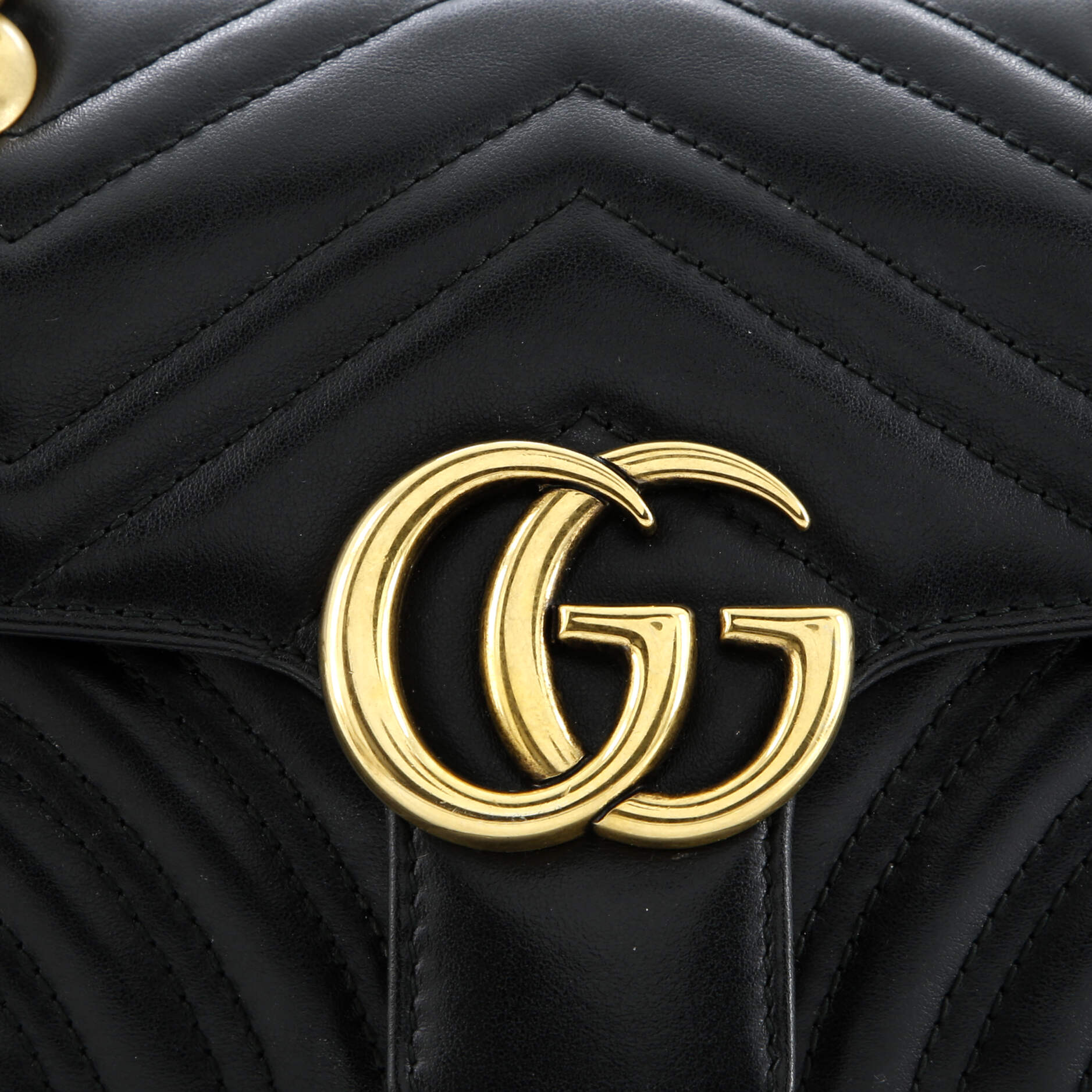 Gucci GG Marmont Flap Bag Matelasse Leather Mini