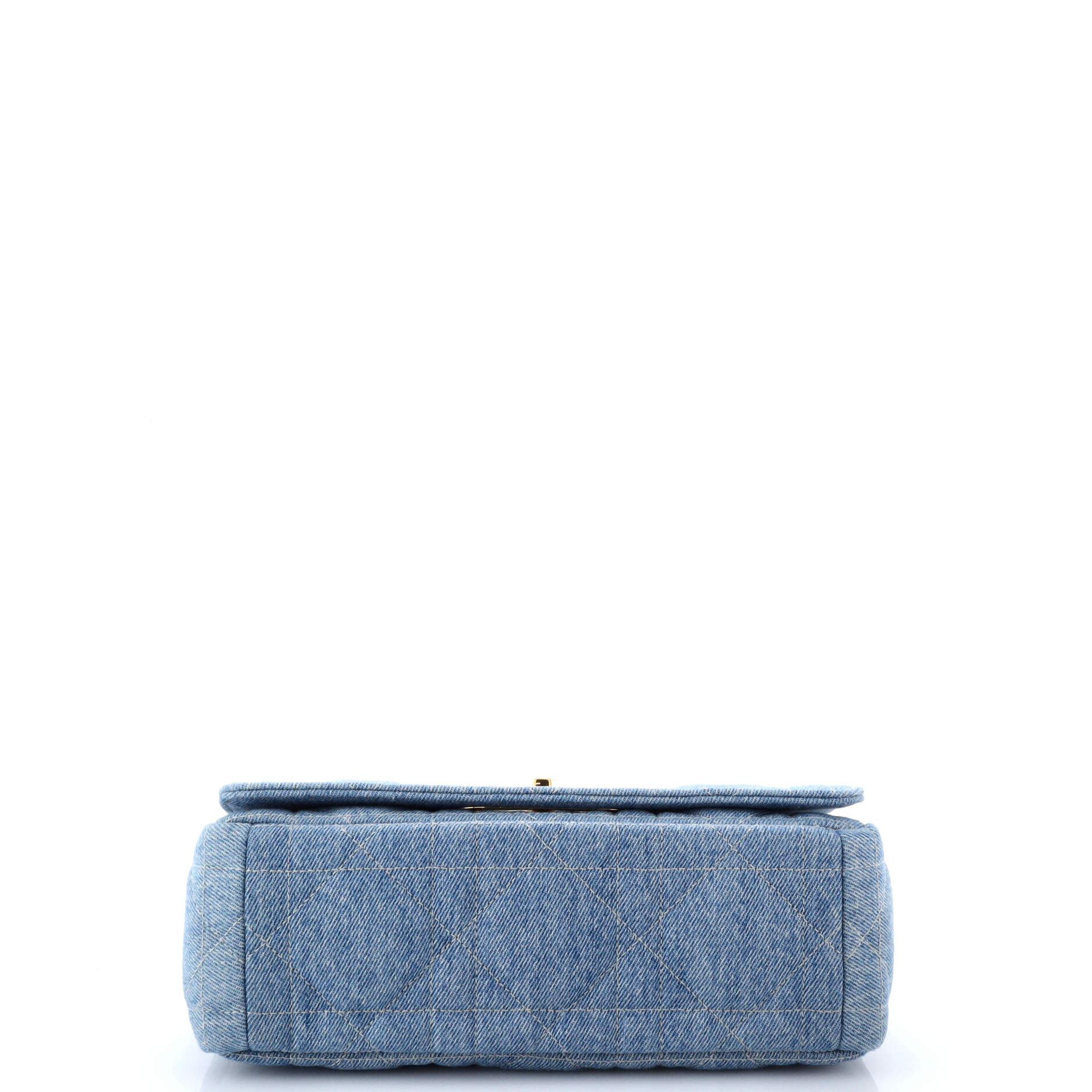 Christian Dior Caro Bag Cannage Quit Tie Dye Denim Medium