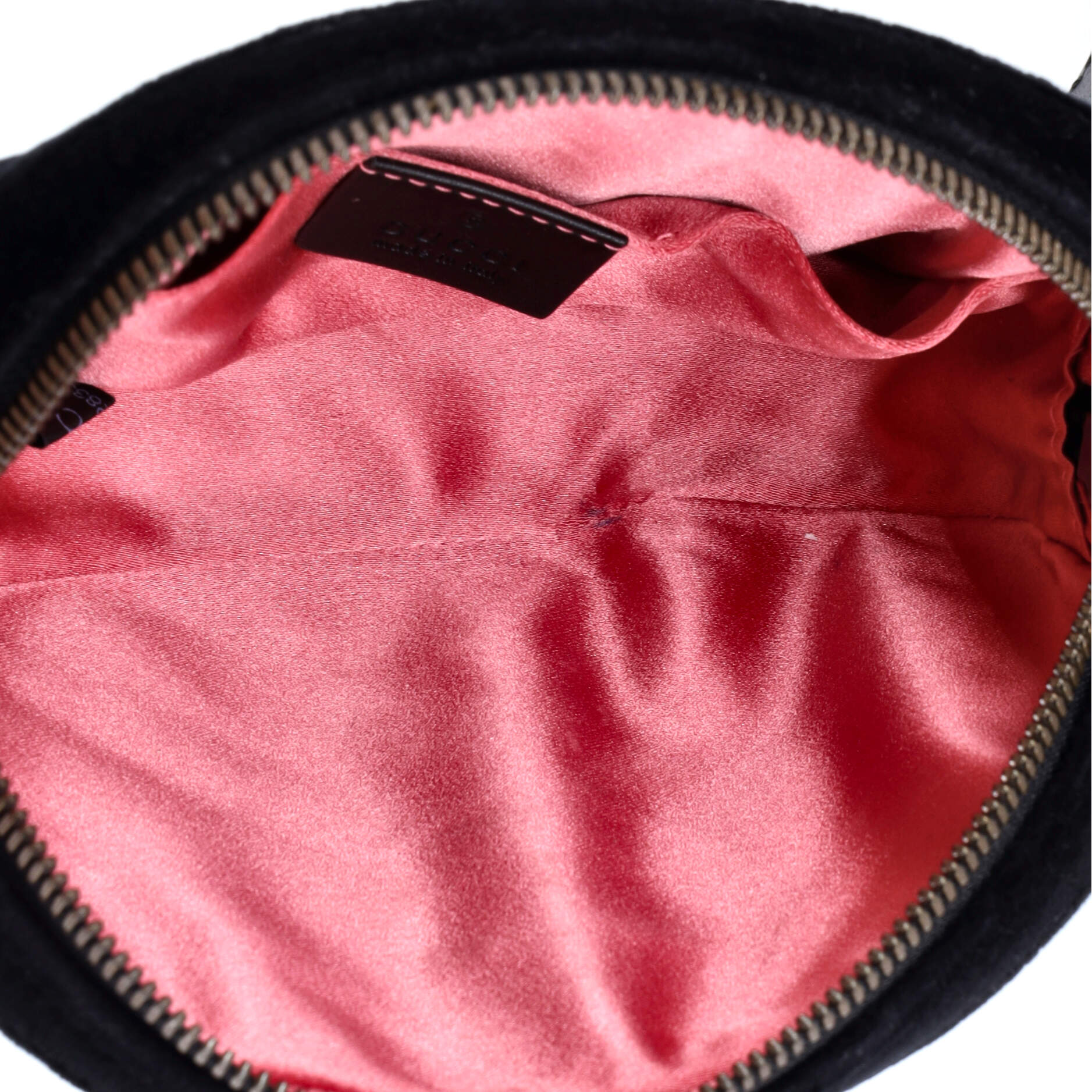 Gucci GG Marmont Belt Bag Matelasse Velvet