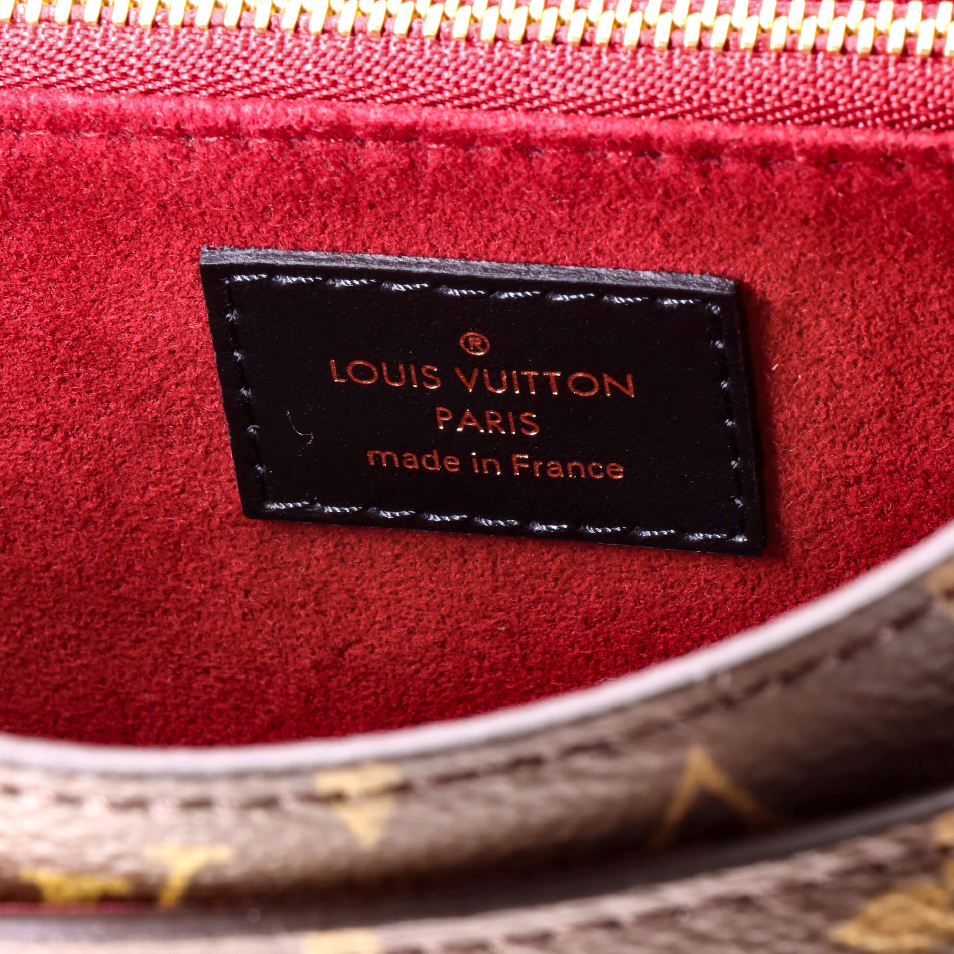Louis Vuitton Passy Handbag Monogram Canvas