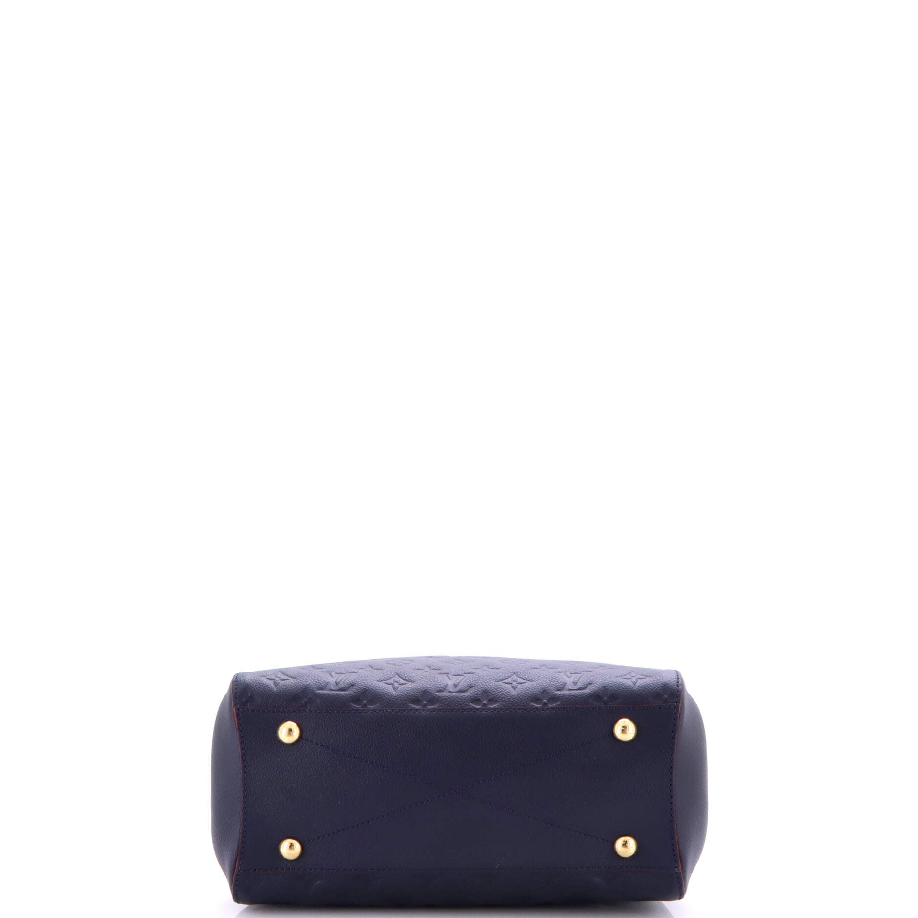 Louis Vuitton Montaigne Handbag Monogram Empreinte Leather MM