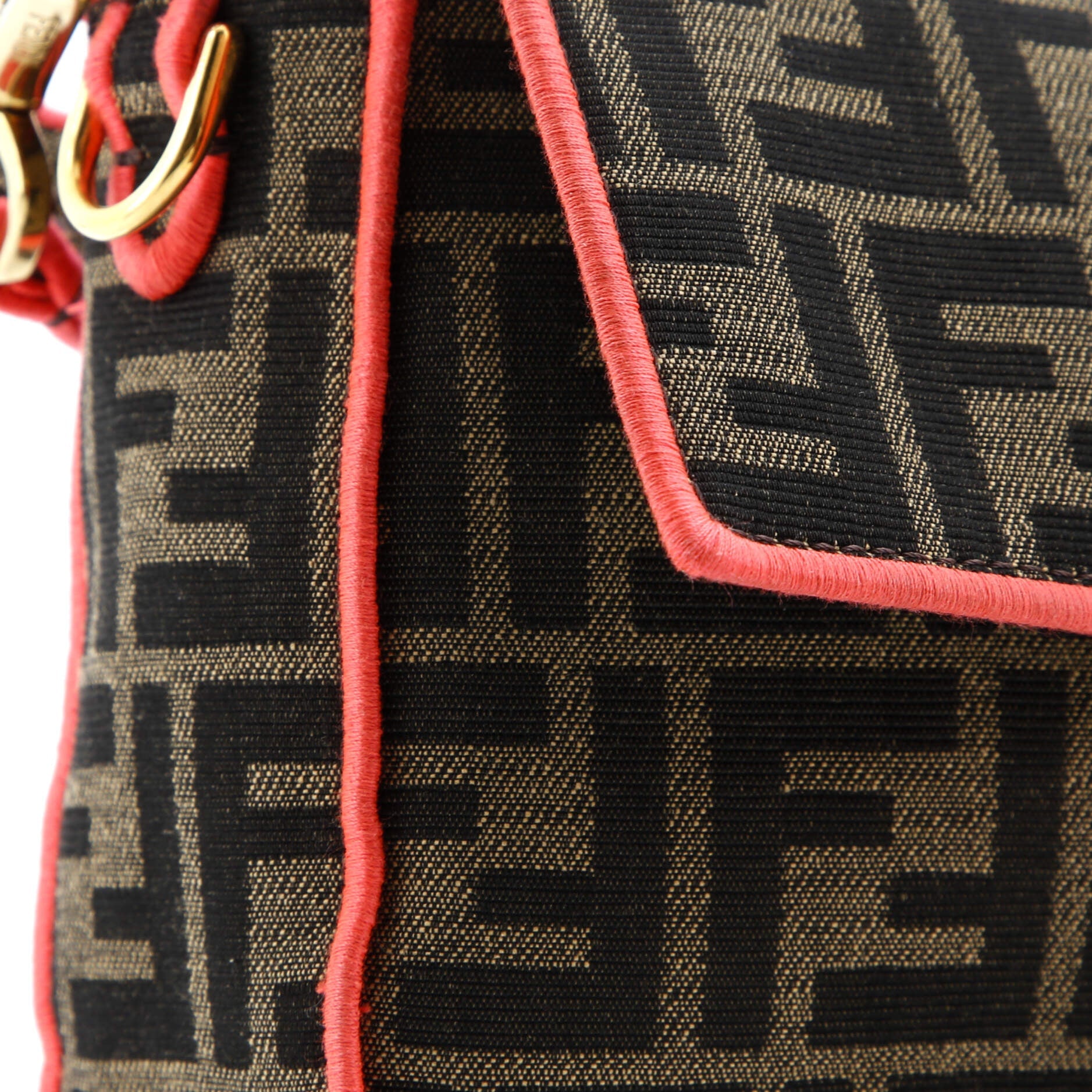 Fendi Baguette NM Bag Zucca Canvas Medium