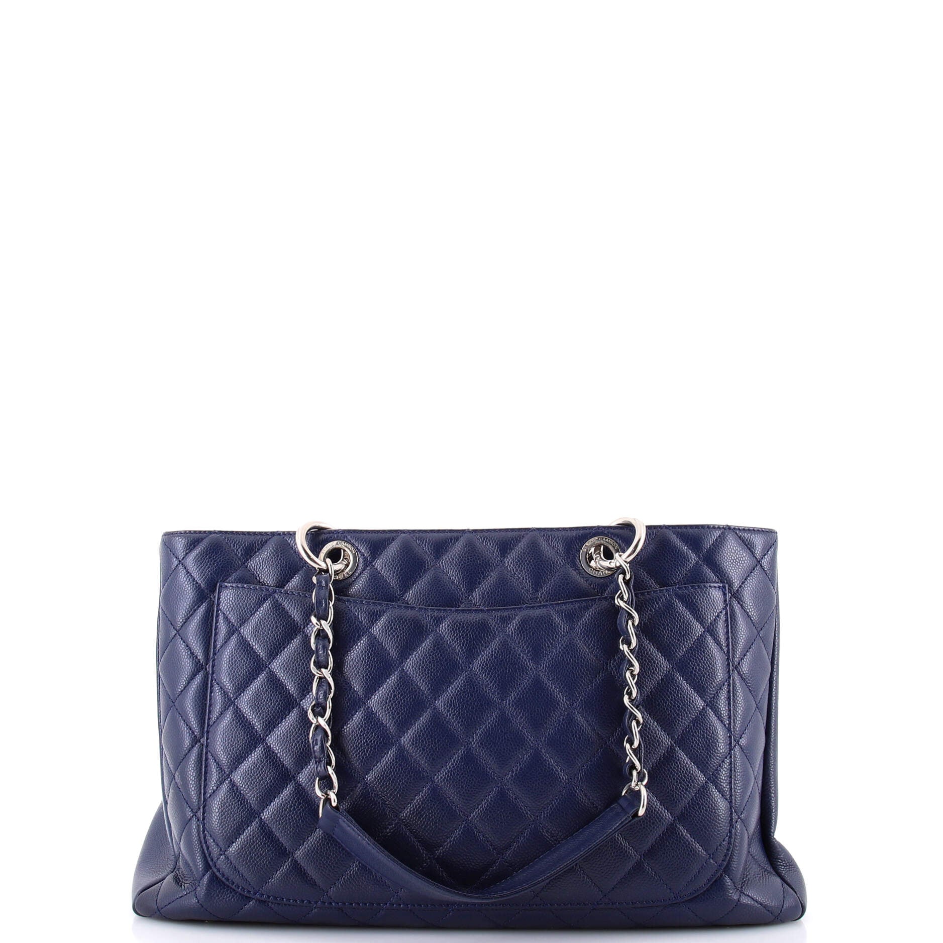 Chanel Grand Shopping Tote Quilted Caviar XL