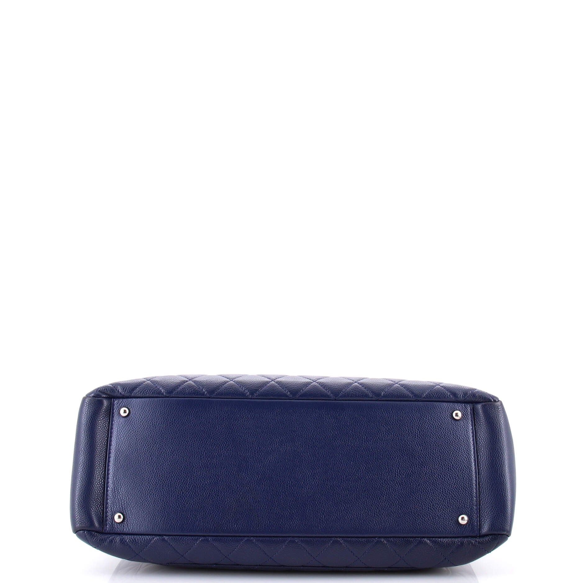 Chanel Grand Shopping Tote Quilted Caviar XL