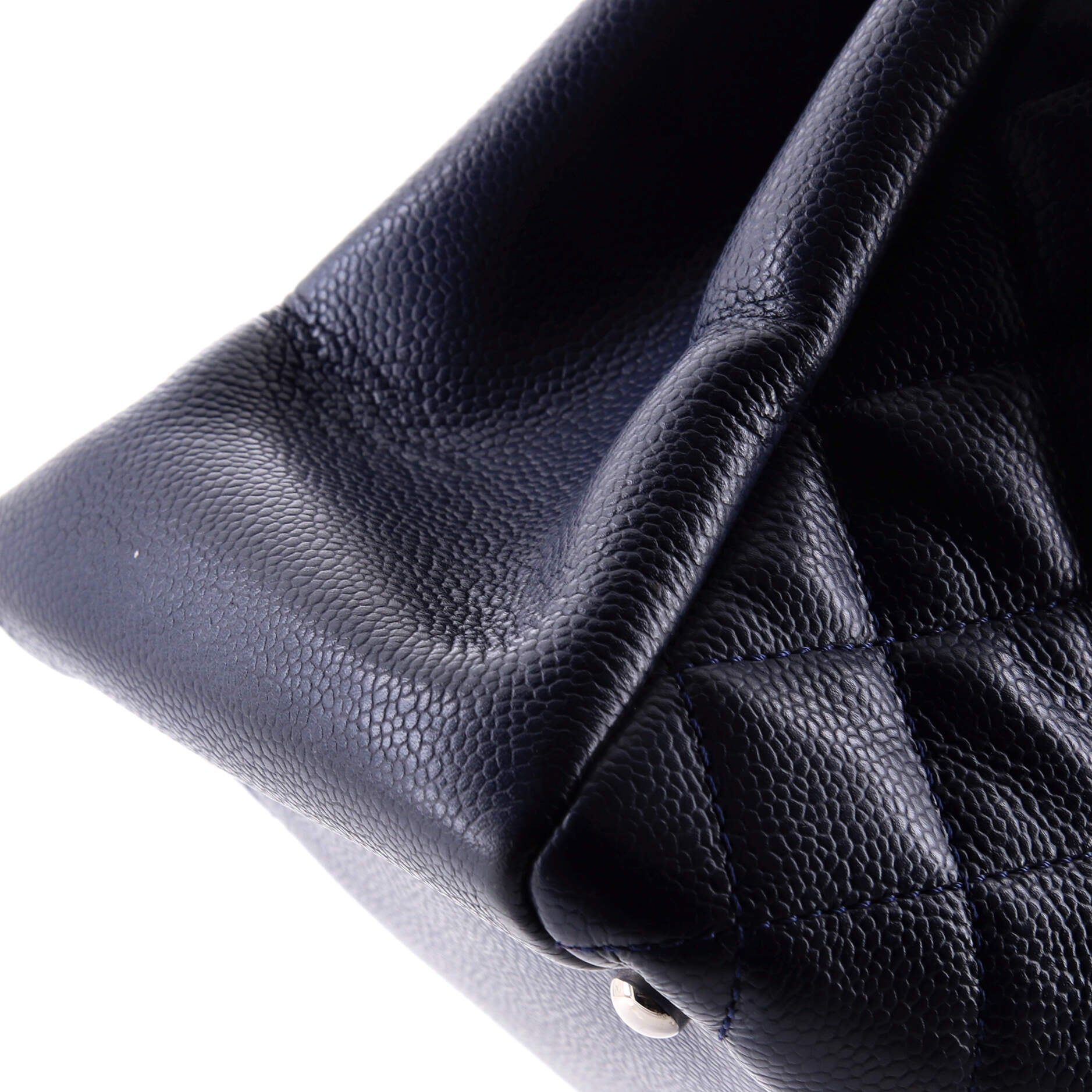 Chanel Grand Shopping Tote Quilted Caviar XL