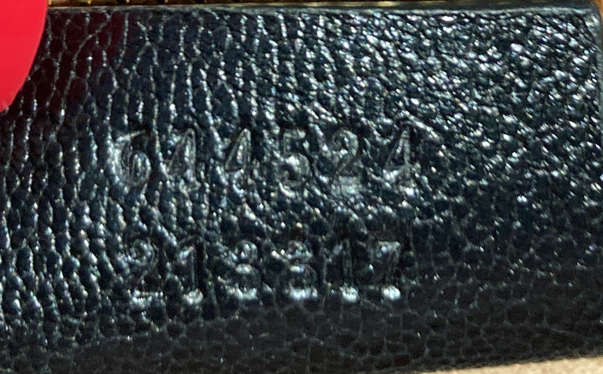 Gucci Padlock Saddle Shoulder Bag GG Coated Canvas and Leather Small