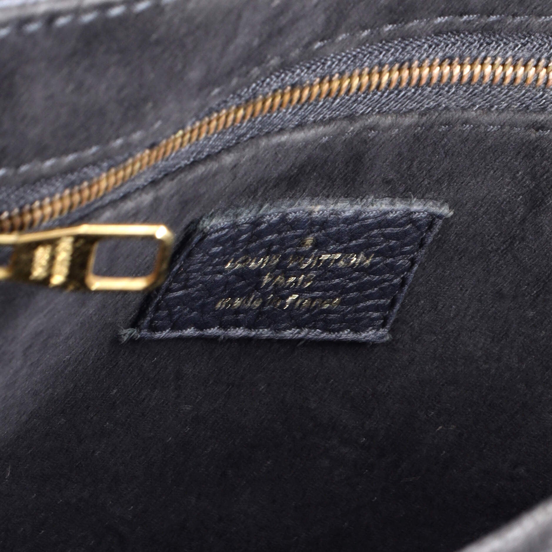 Louis Vuitton Saint Germain Handbag Monogram Empreinte Leather MM