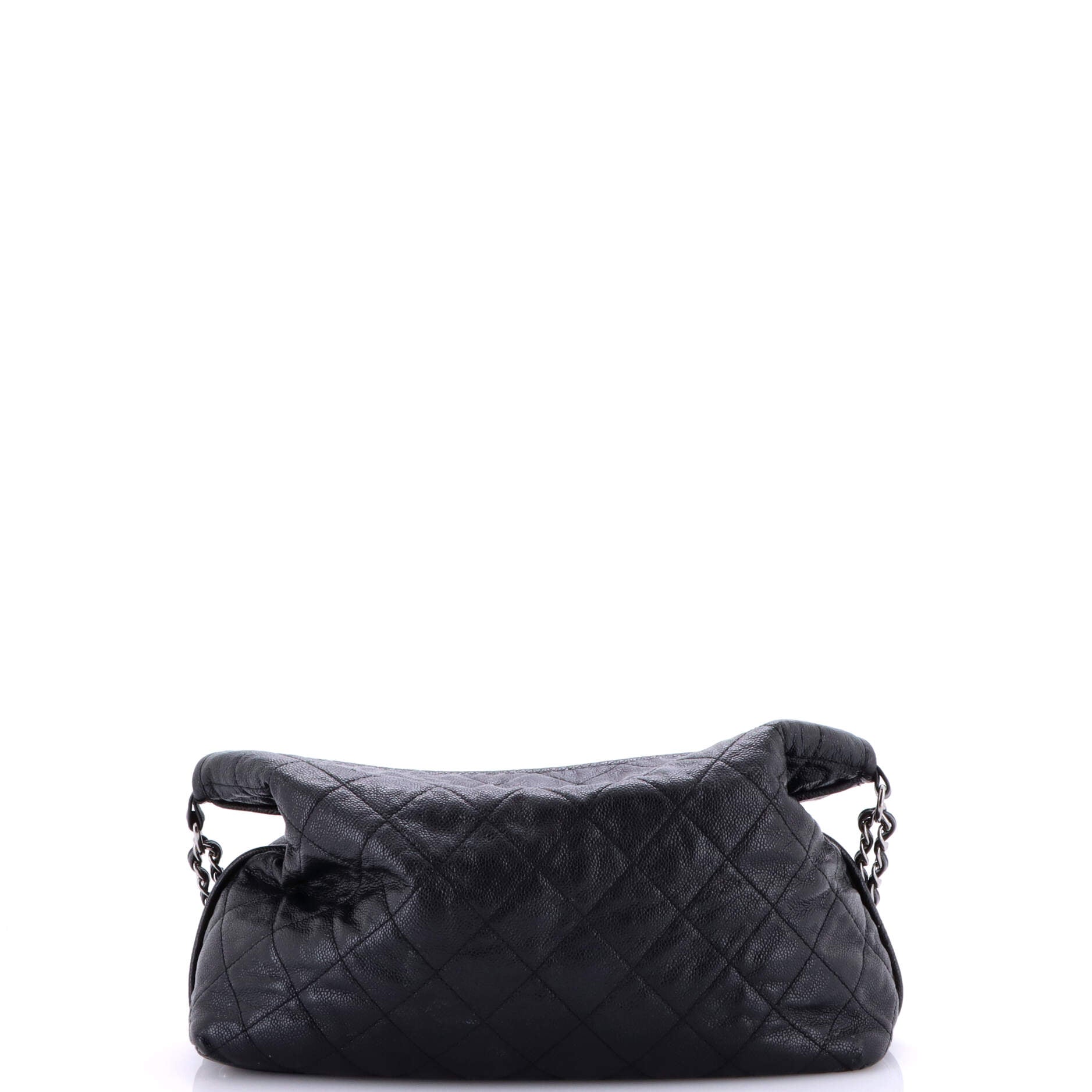 Chanel French Riviera Hobo Quilted Caviar Large