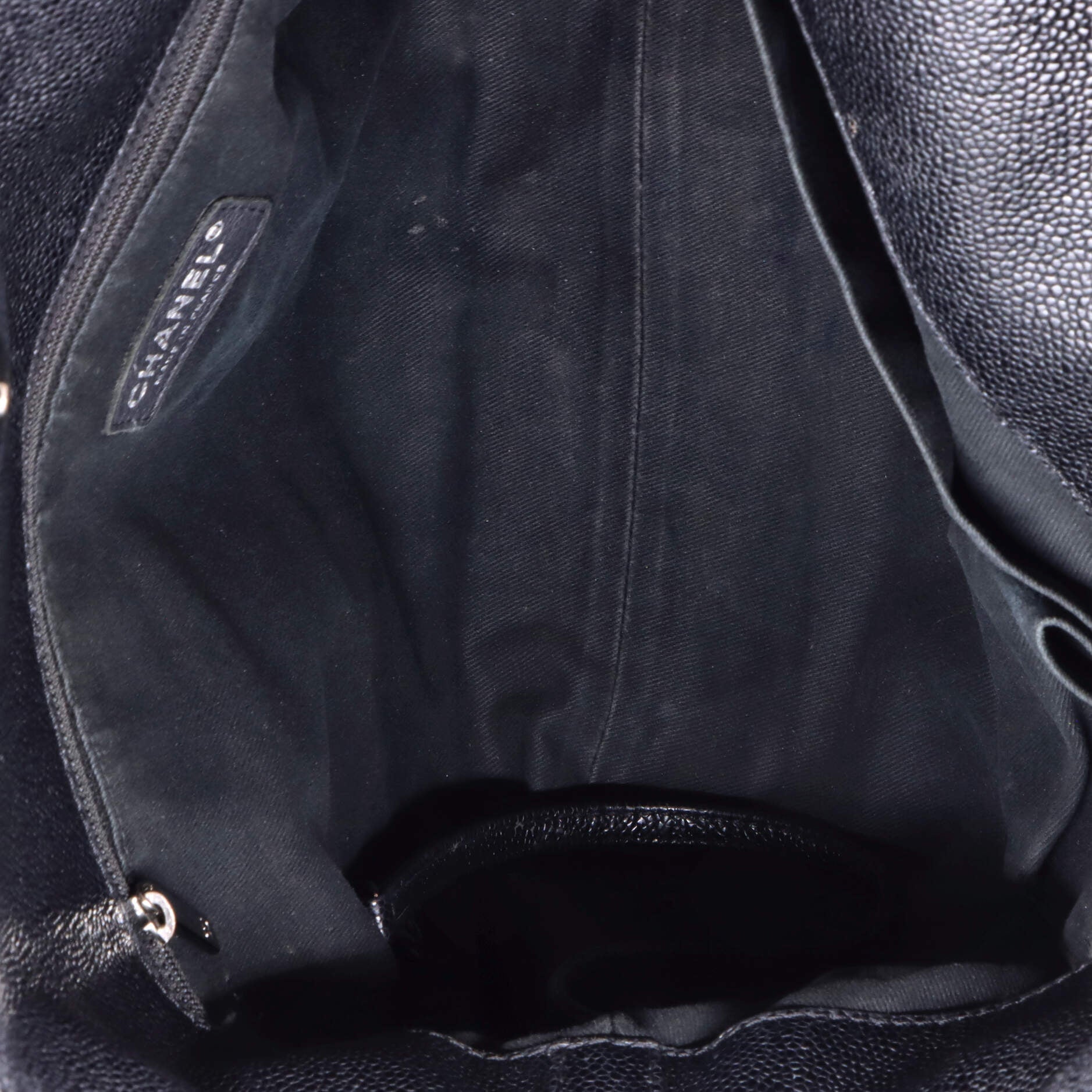 Chanel French Riviera Hobo Quilted Caviar Large