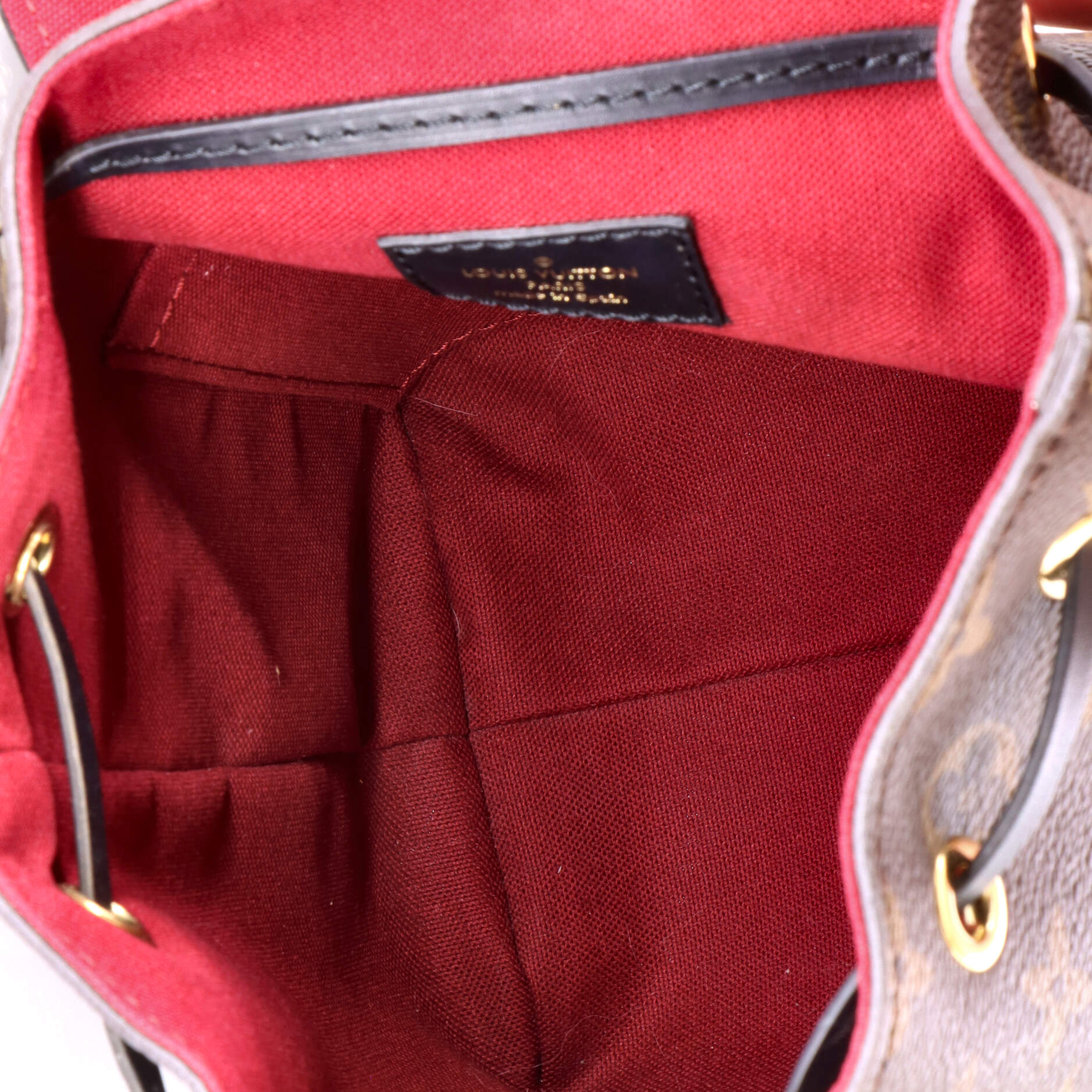 Louis Vuitton Montsouris NM Backpack Monogram Canvas with Leather BB