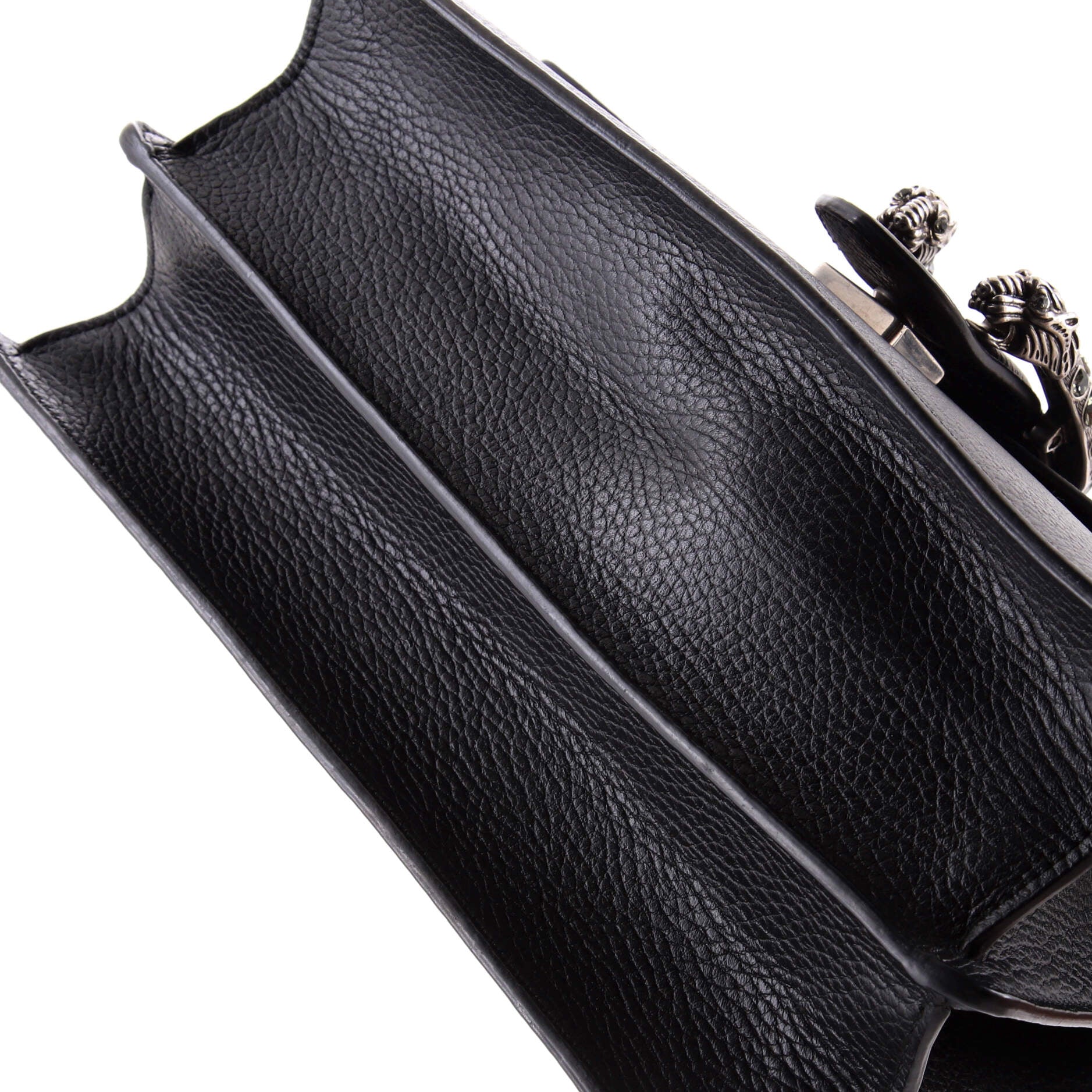Gucci Dionysus Bamboo Top Handle Bag Leather Medium