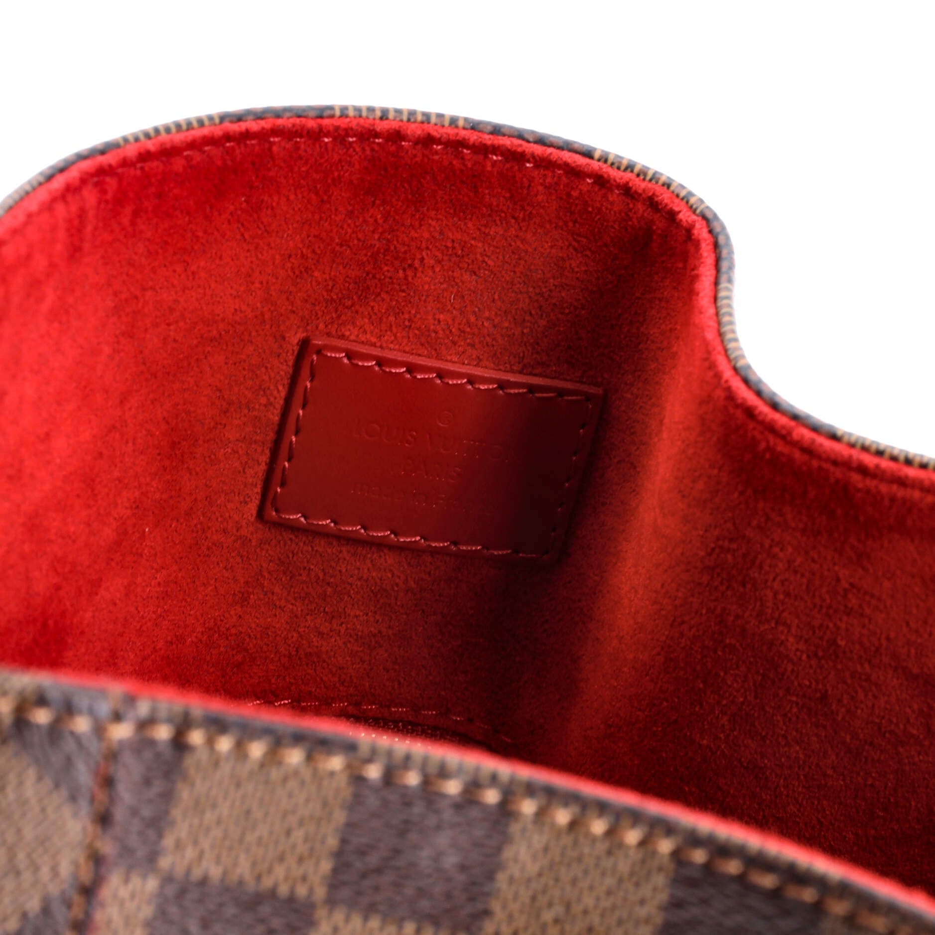 Louis Vuitton Caissa Hobo Damier with Leather