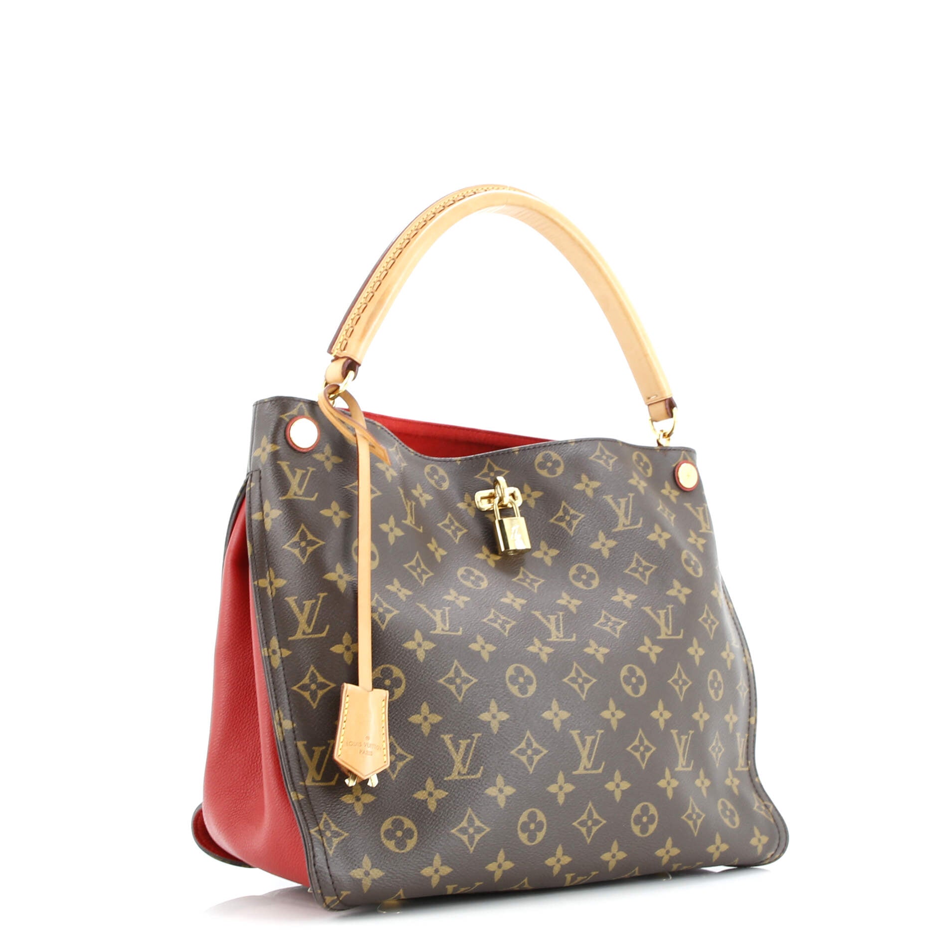 Louis Vuitton Gaia Handbag Monogram Canvas
