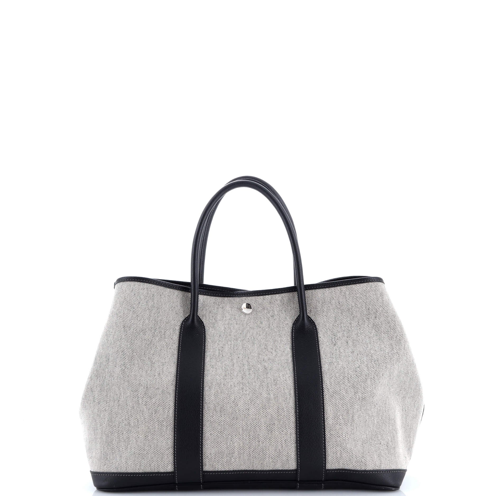 Hermes Garden Party Tote Toile and Leather 36