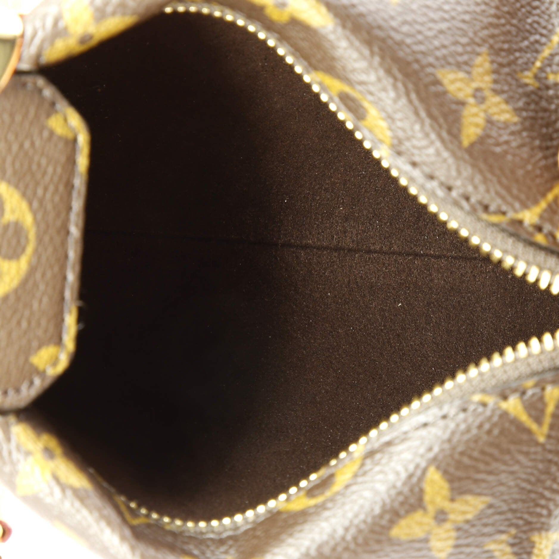 Louis Vuitton Side Trunk Handbag Monogram Canvas PM