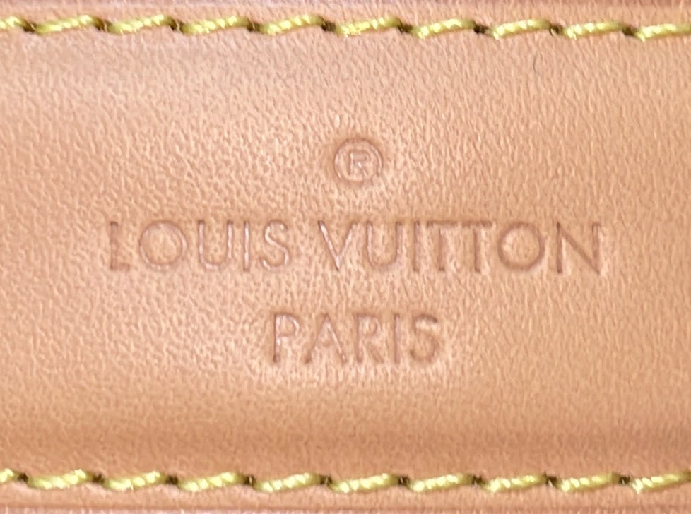 Louis Vuitton Side Trunk Handbag Monogram Canvas PM