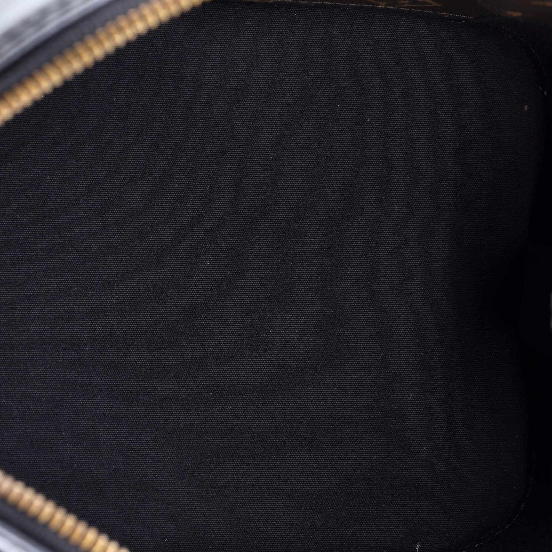 Louis Vuitton Alma Handbag Vernis with Monogram Canvas PM