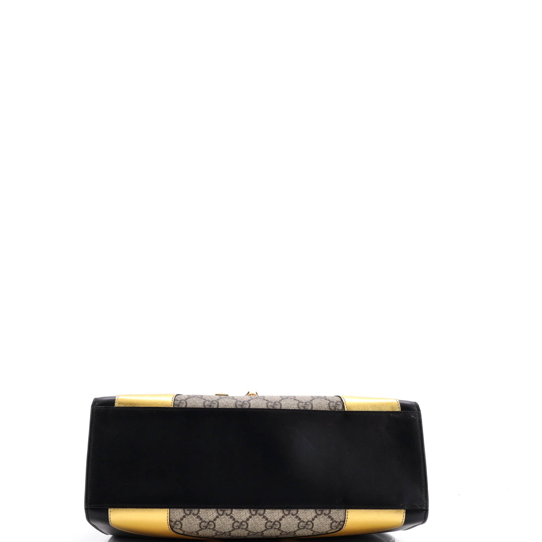Gucci Osiride Top Handle Bag GG Coated Canvas and Leather Medium