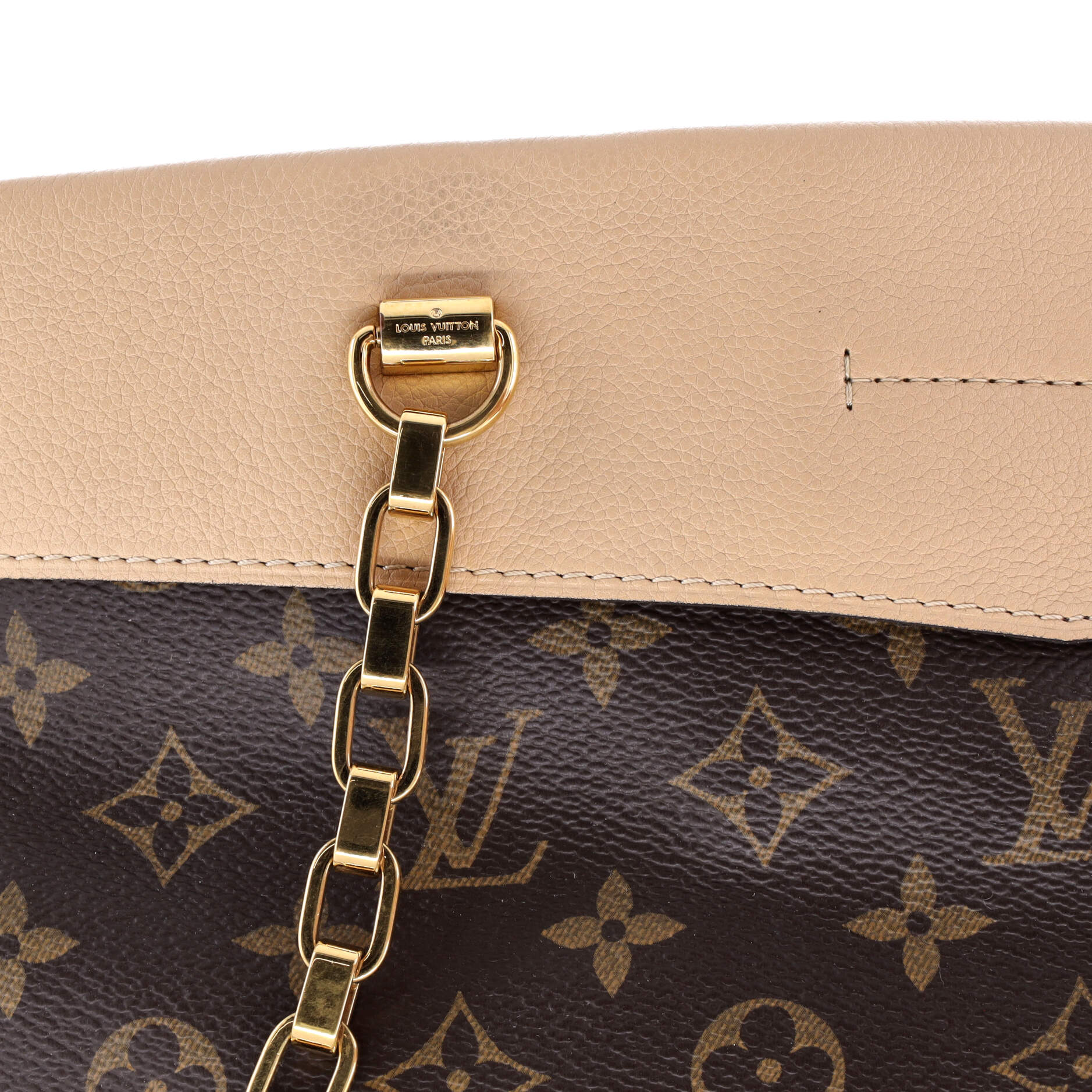 Louis Vuitton Pallas Shopper Monogram Canvas and Calfskin