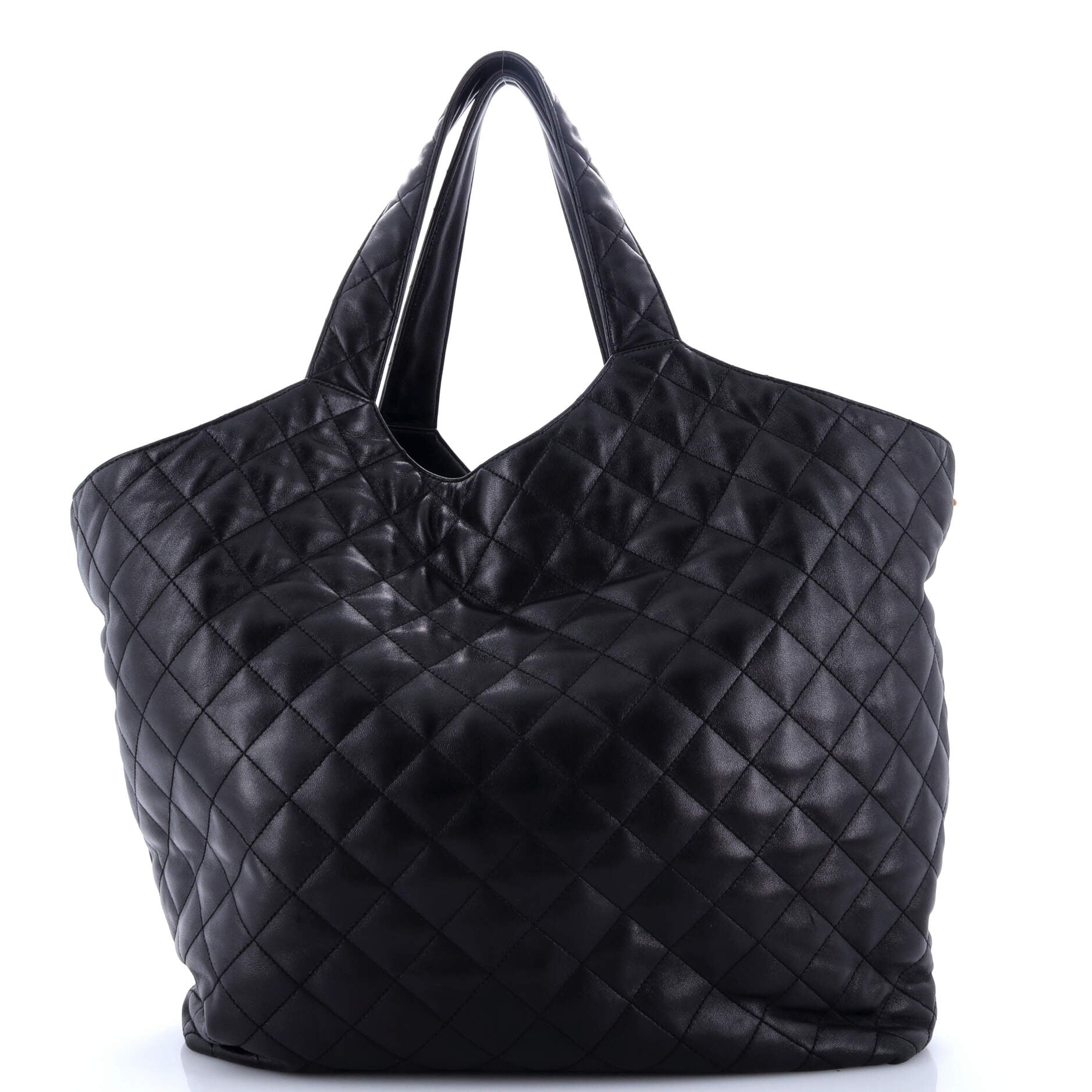 Saint Laurent Icare Shopping Tote Quilted Leather Maxi