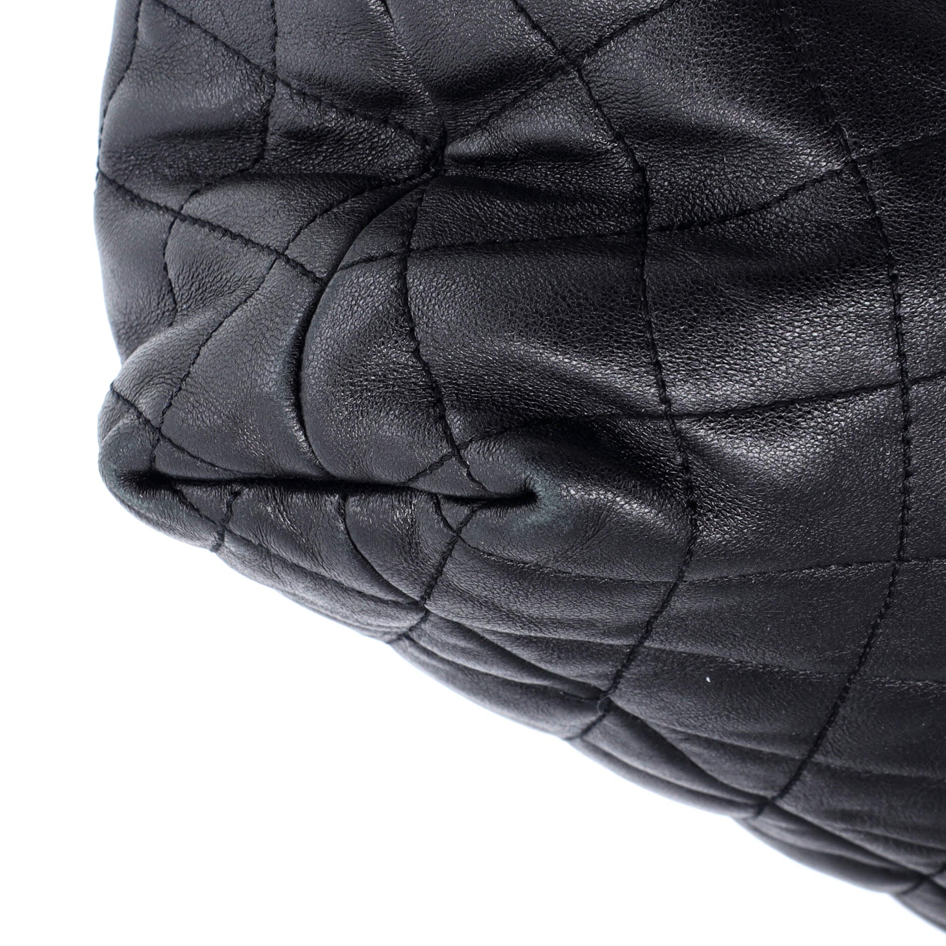Saint Laurent Icare Shopping Tote Quilted Leather Maxi