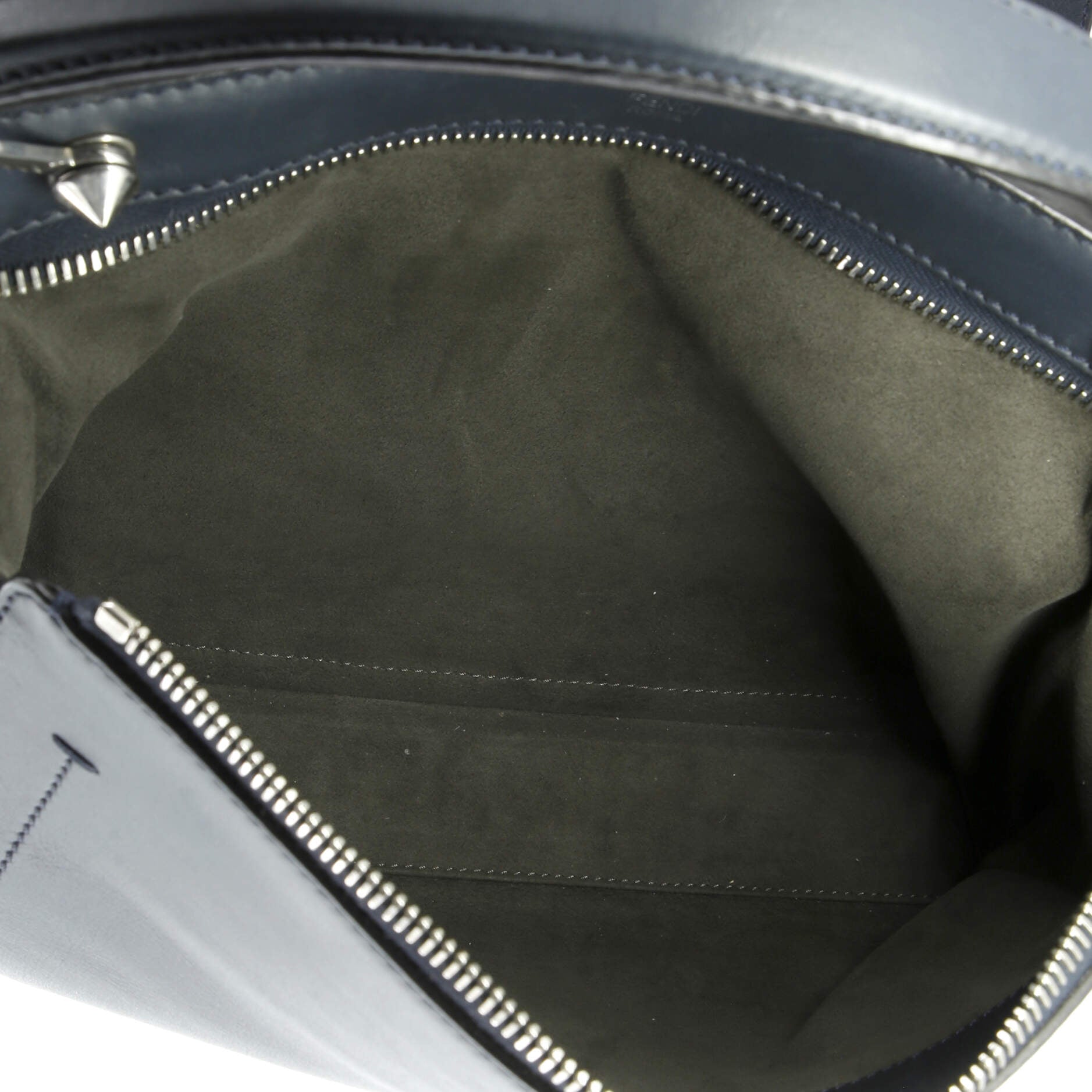Fendi DotCom Convertible Satchel Leather Medium