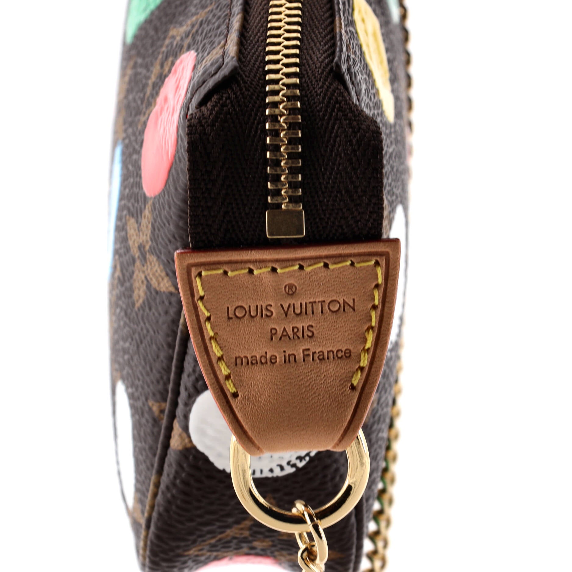 Louis Vuitton Pochette Accessoires Yayoi Kusama Painted Dots Monogram Canvas Mini