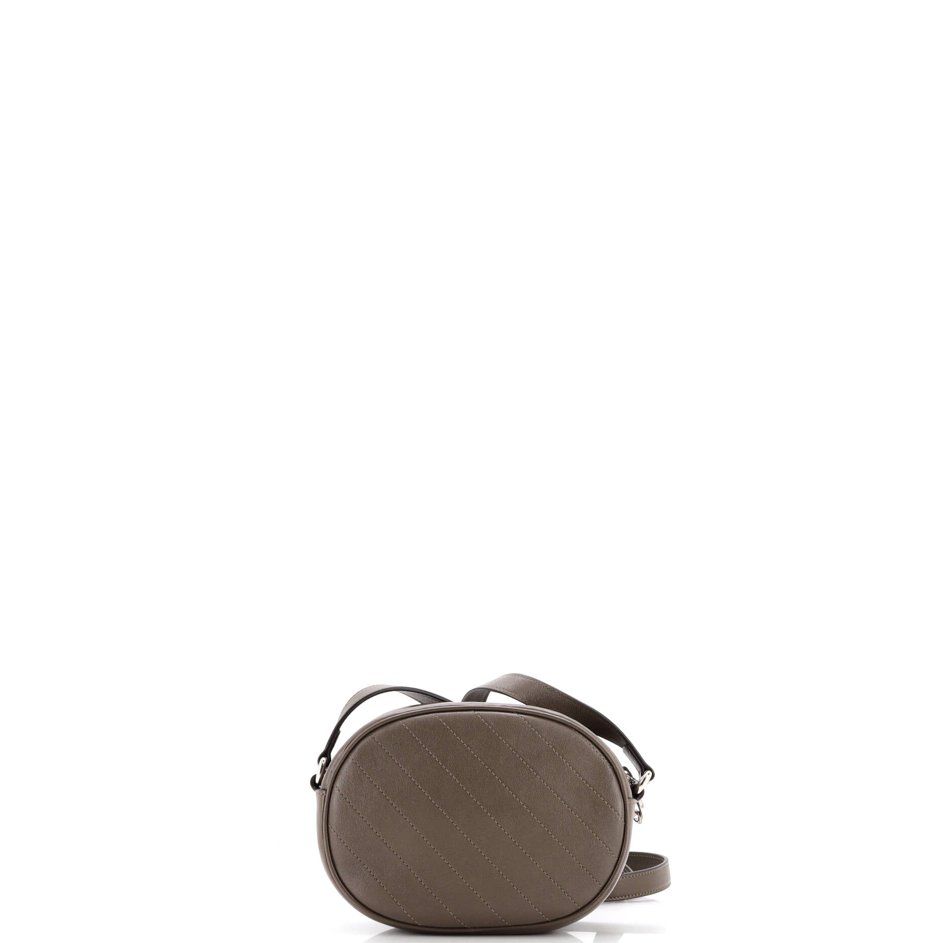 Gucci Blondie NM Round Camera Bag Diagonal Quilted Leather