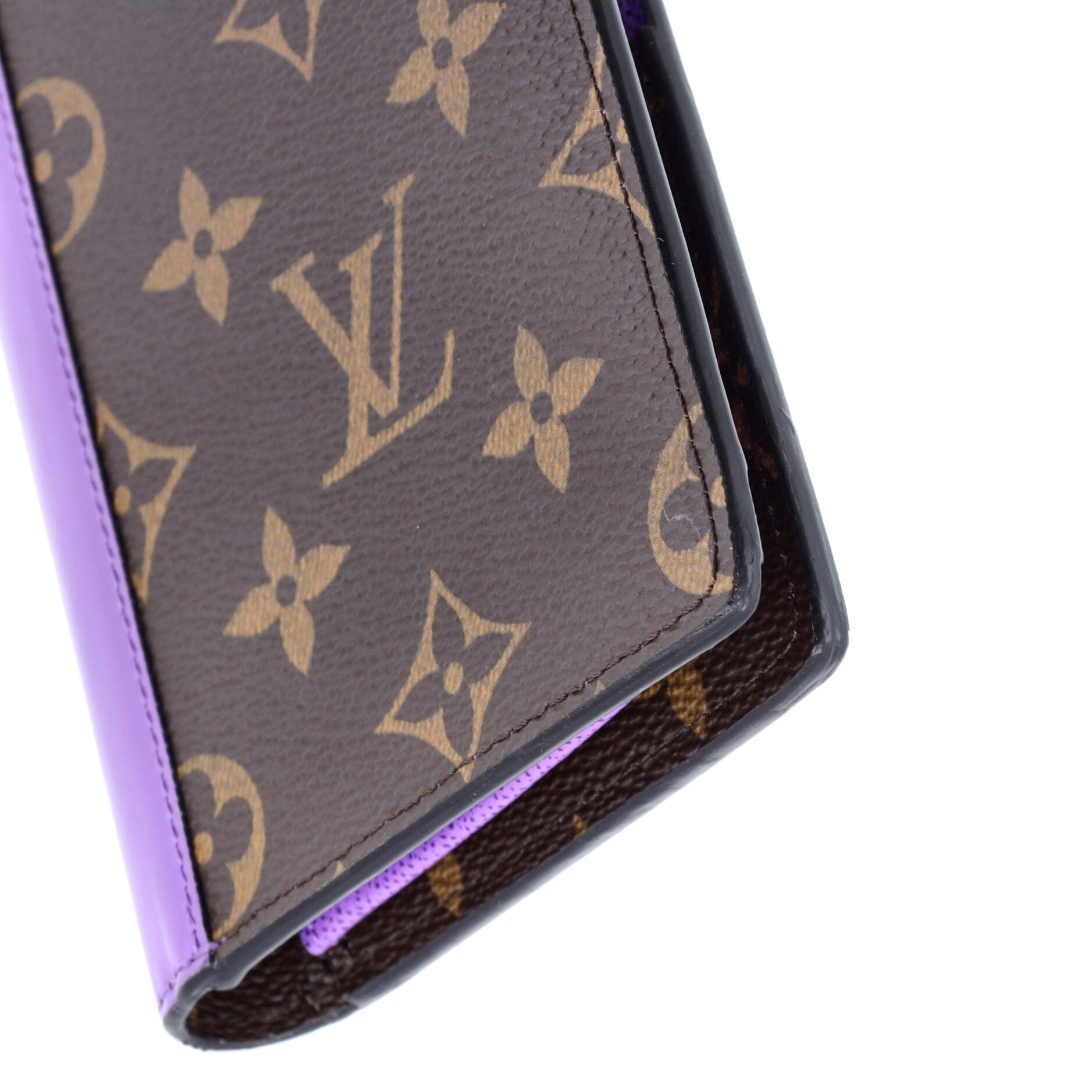 Louis Vuitton Brazza Wallet Macassar Monogram Canvas