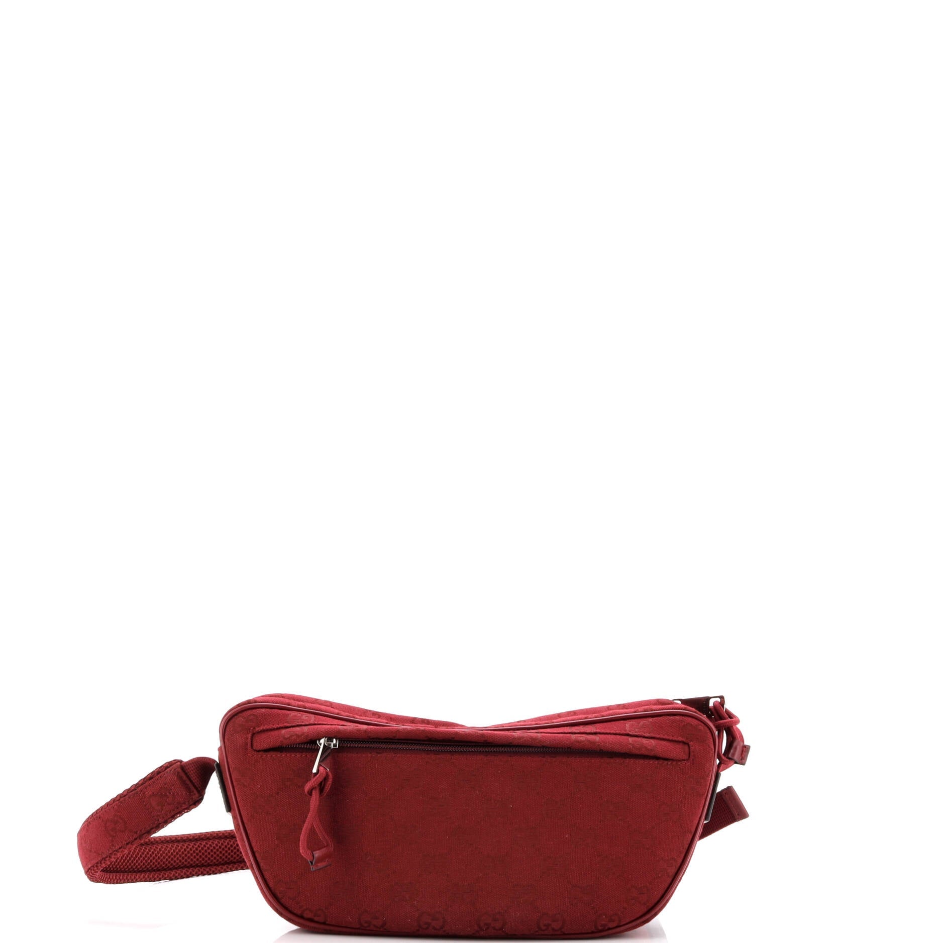 Gucci Front Pocket Sling Bag GG Canvas Large