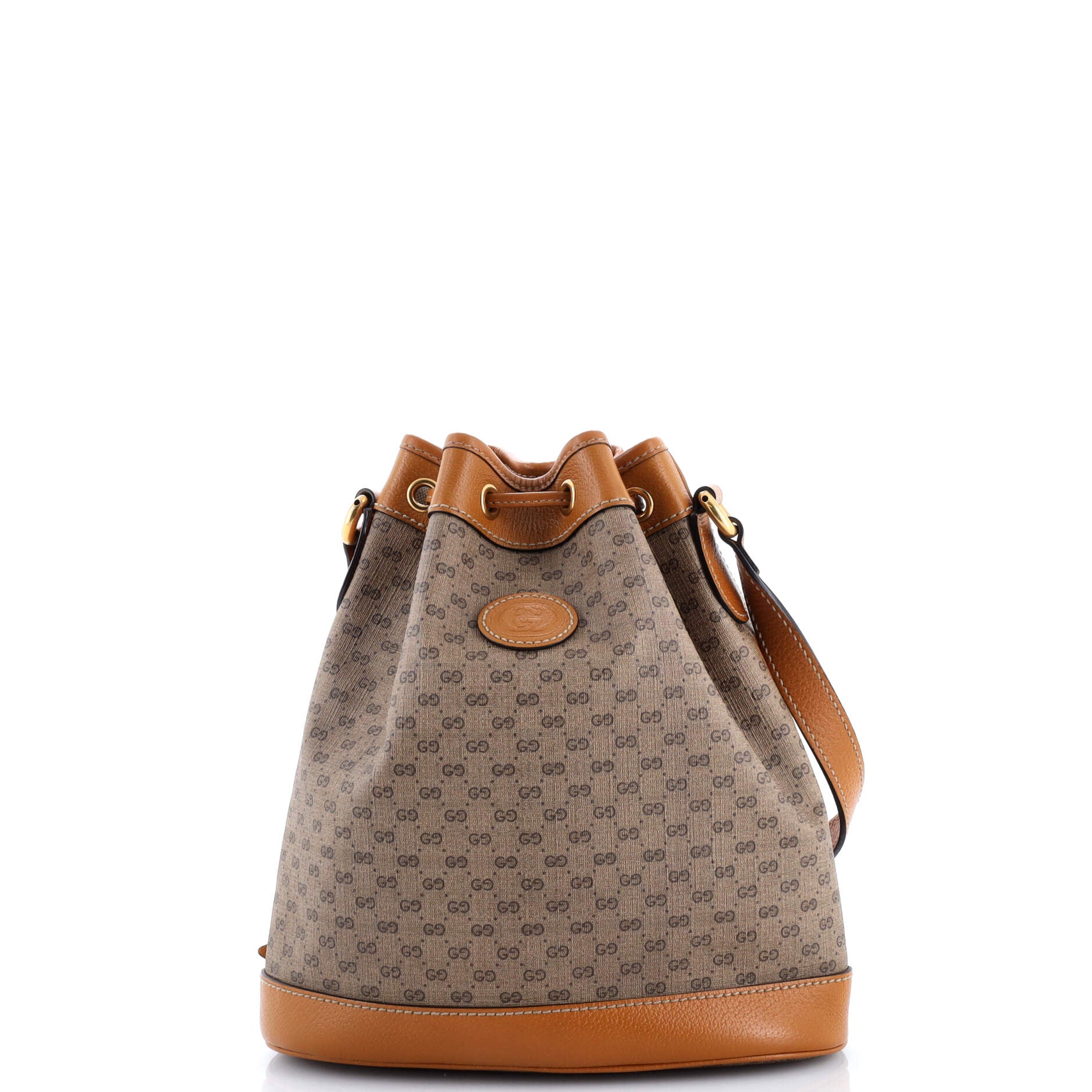 Gucci Disney Mickey Mouse Bucket Bag Printed Mini GG Coated Canvas