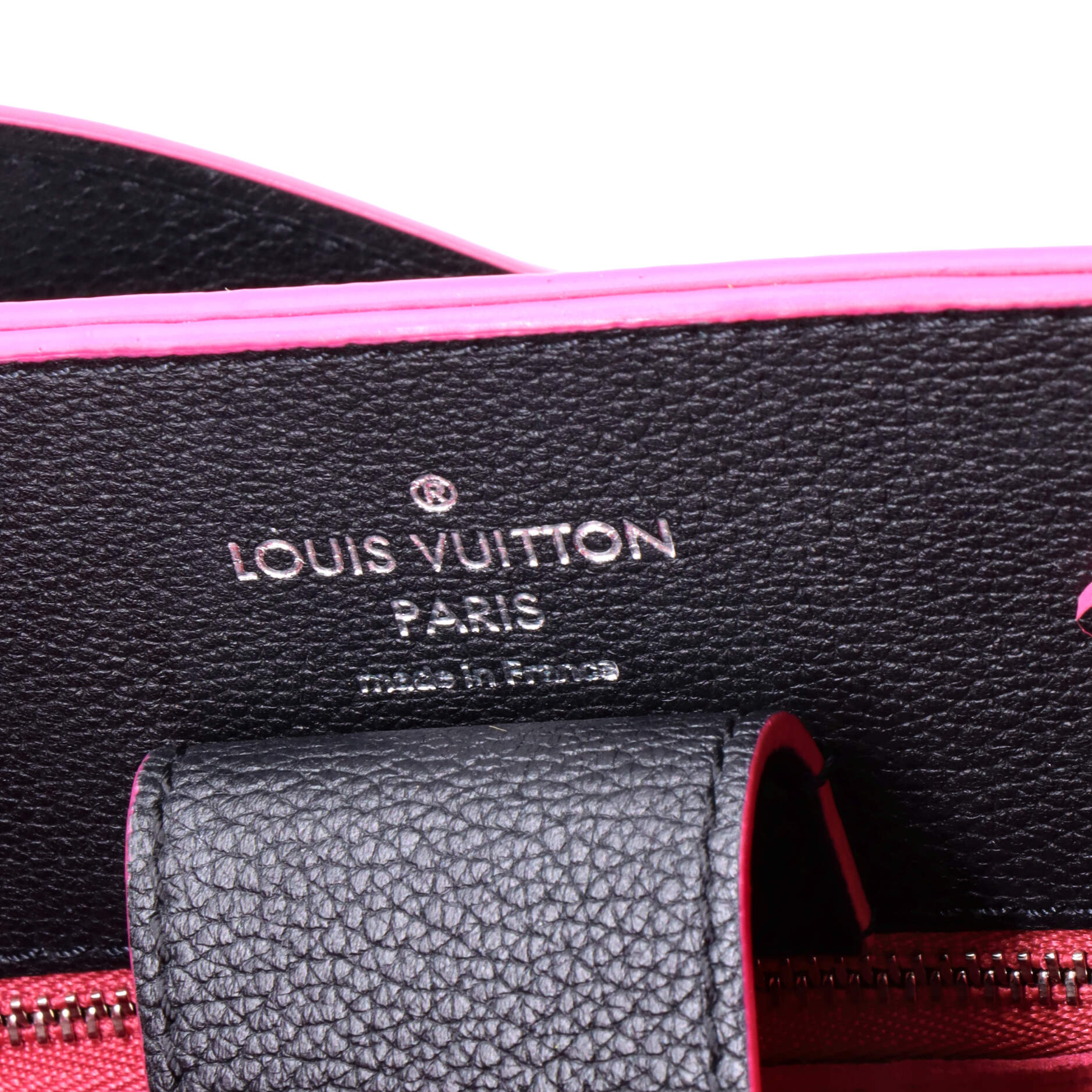 Louis Vuitton Lockme Bucket Bag Leather