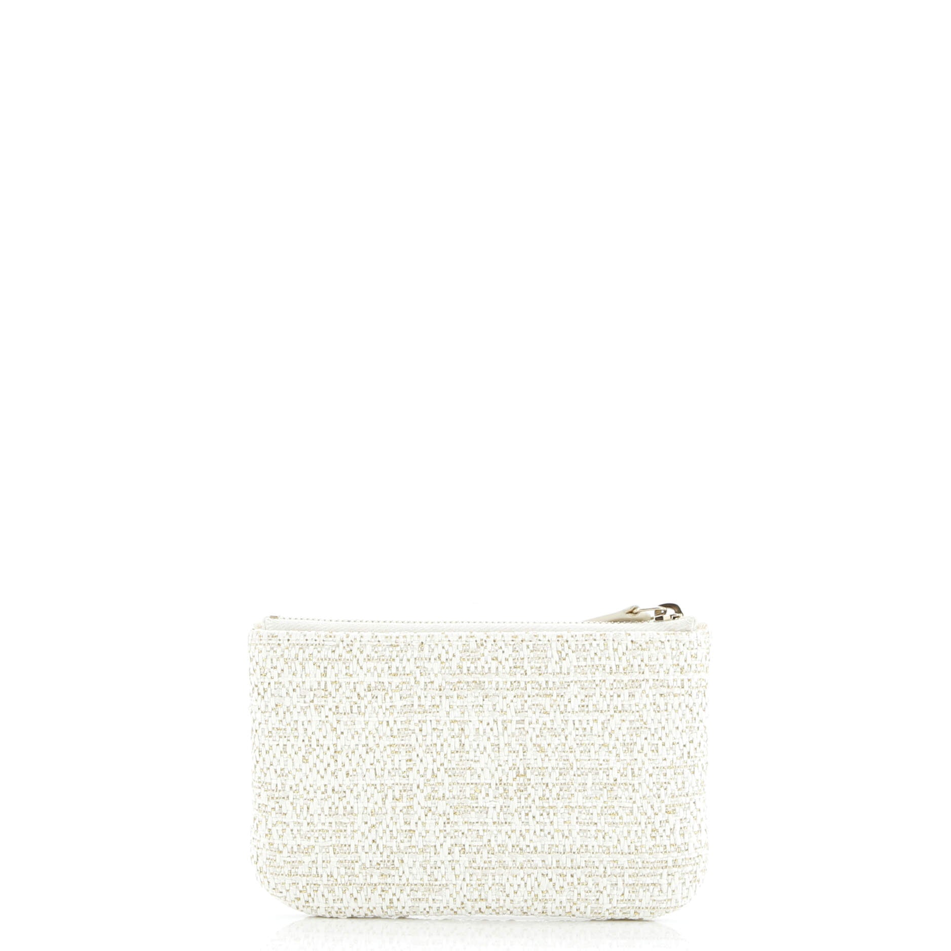 Chanel Deauville Pouch Raffia Mini